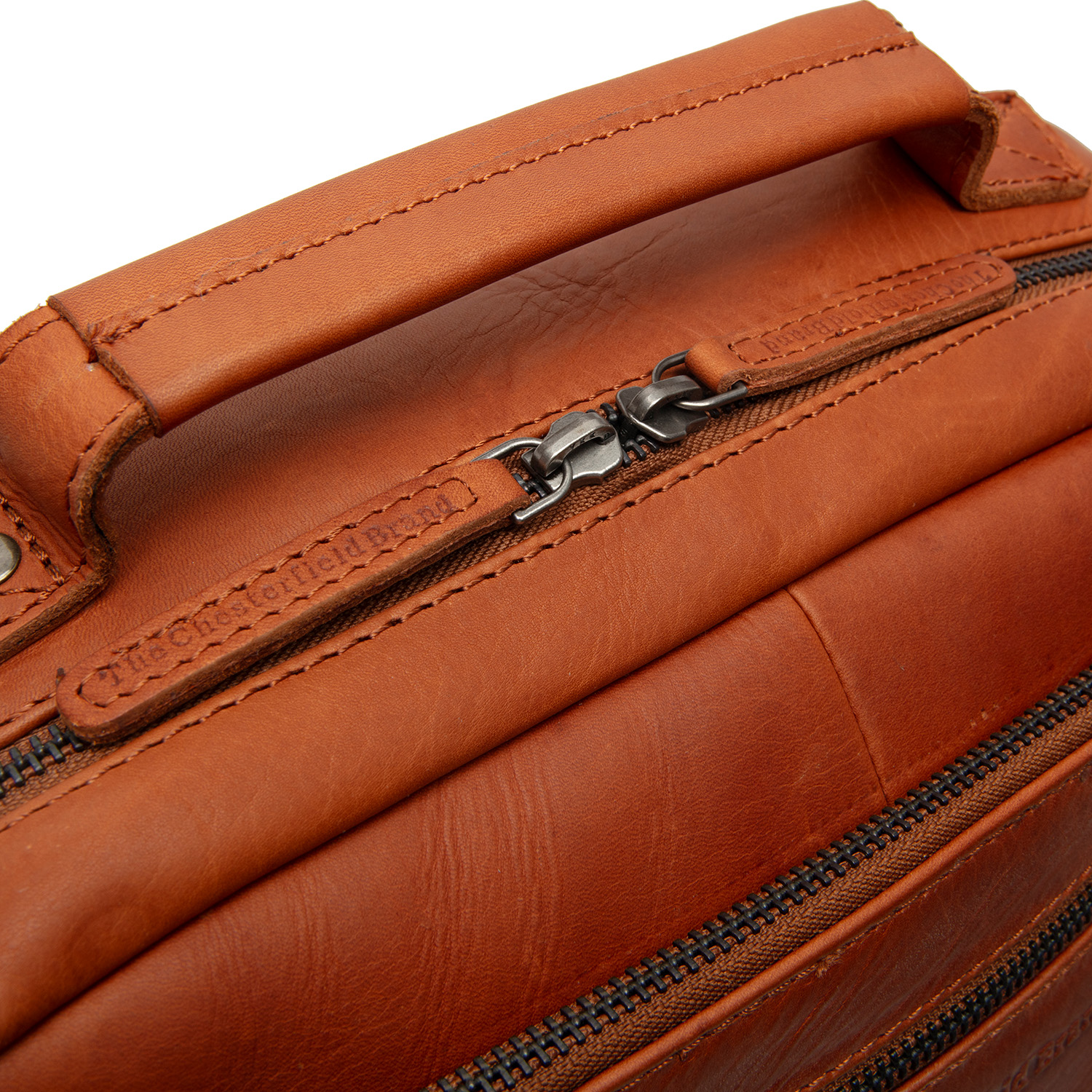 Πορτοφόλι Καρτοθήκη Δέρμα Καφέ The Chesterfield Brand C08.038301