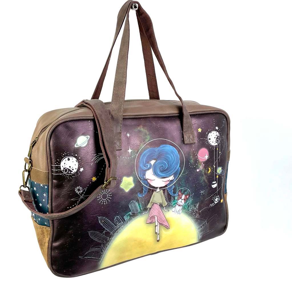 Γυναικεία Τσάντα χαρτοφύλακας Sweet Candy CGB237-4 Brown