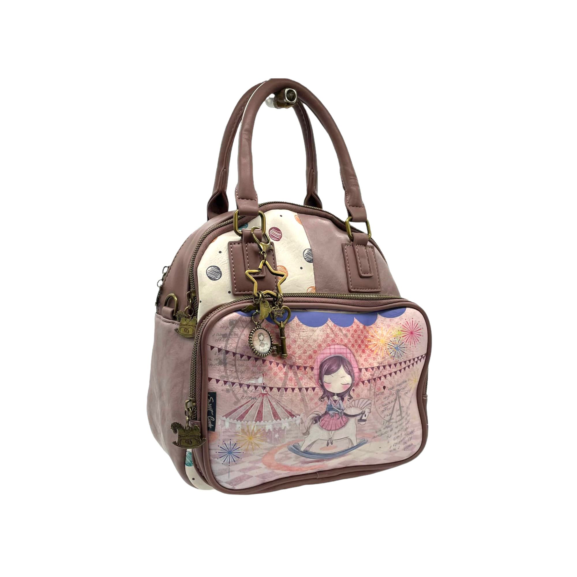 Γυναικεία Τσάντα Πλάτης Sweet Candy CGC055-6 Coral Γυναικεία Τσάντα Πλάτης Sweet Candy CGC055-6 Coral