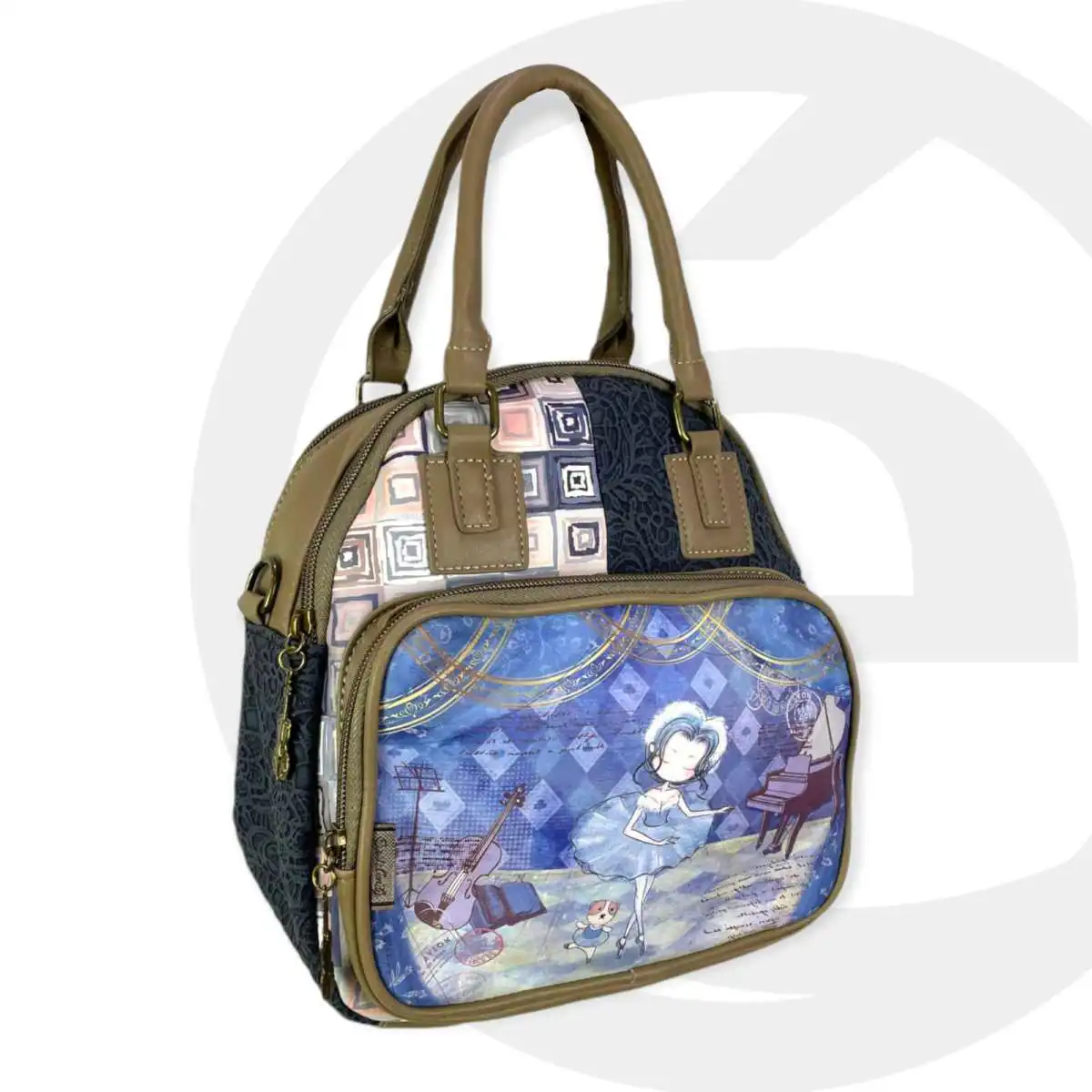 Γυναικεία Τσάντα Πλάτης Sweet Candy CGC055-6 Coral