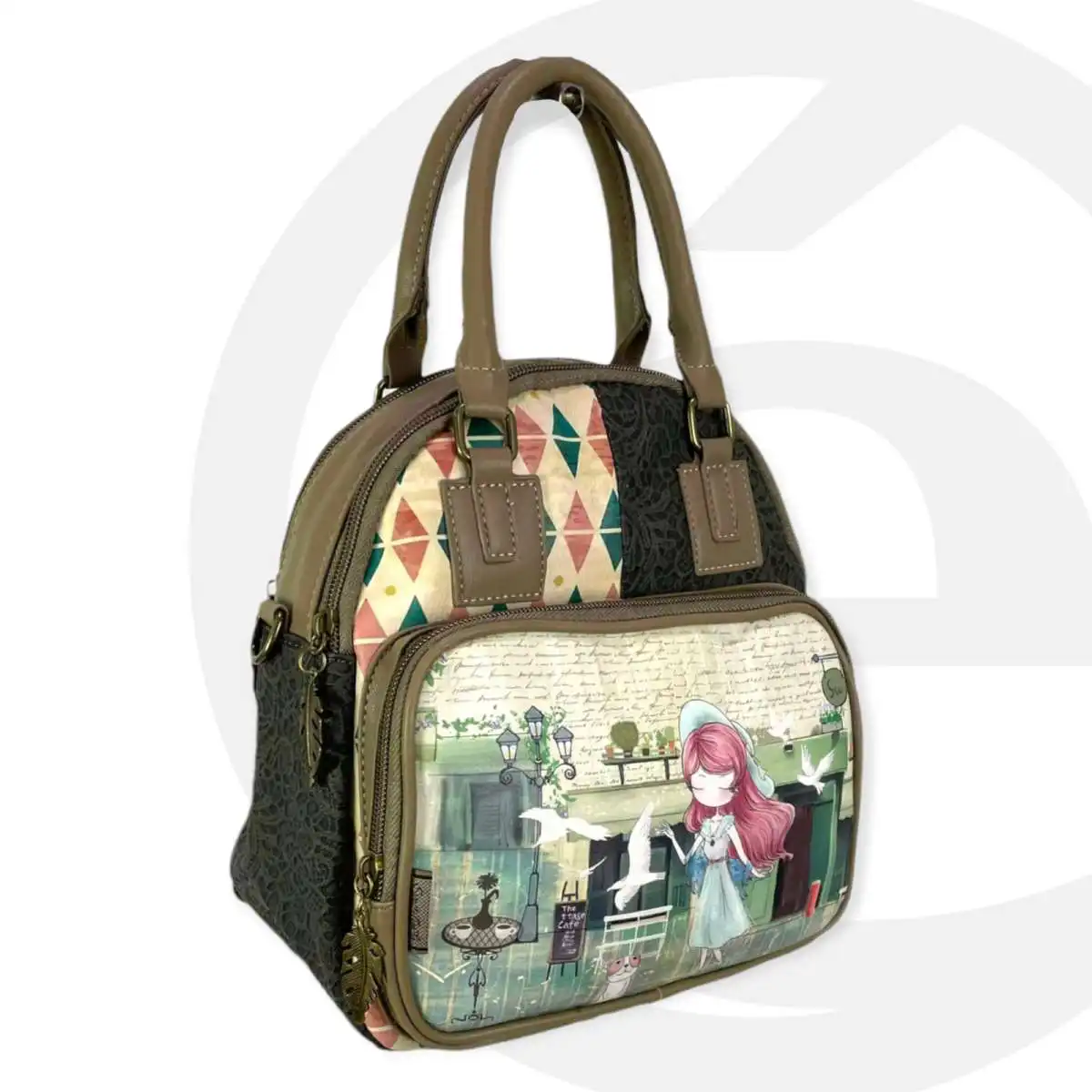 Γυναικεία Τσάντα Πλάτης Sweet Candy CGC055-6 Coral