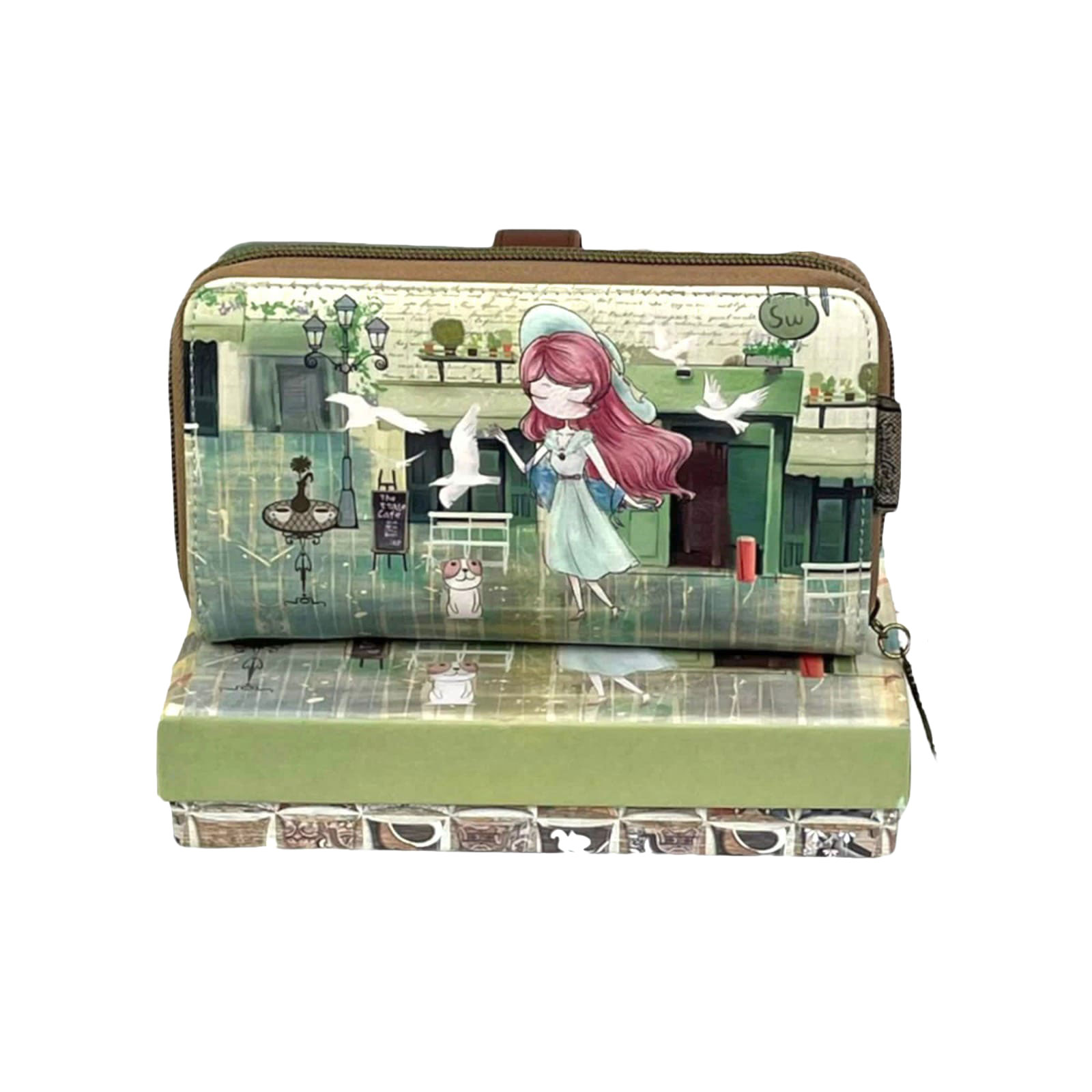 Γυναικείο πορτοφόλι Sweet Candy CGC061 Pájaros Γυναικείο πορτοφόλι Sweet Candy CGC061 Pájaros