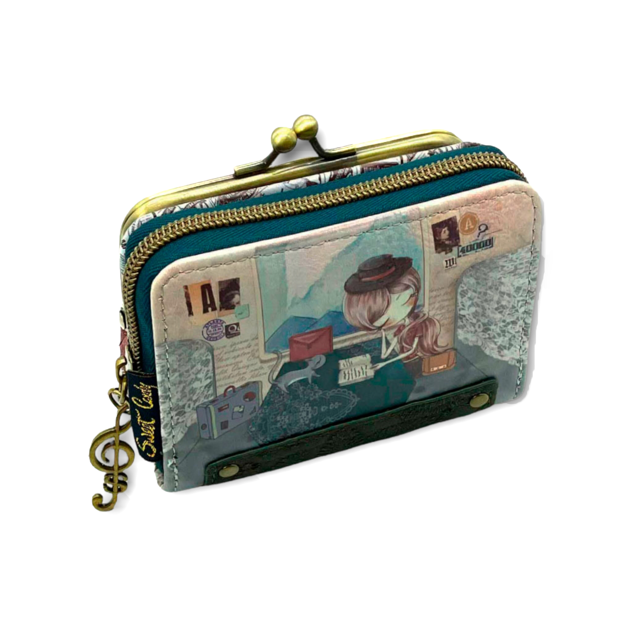 Γυναικείο πορτοφόλι Sweet Candy CGC073-4 Beige