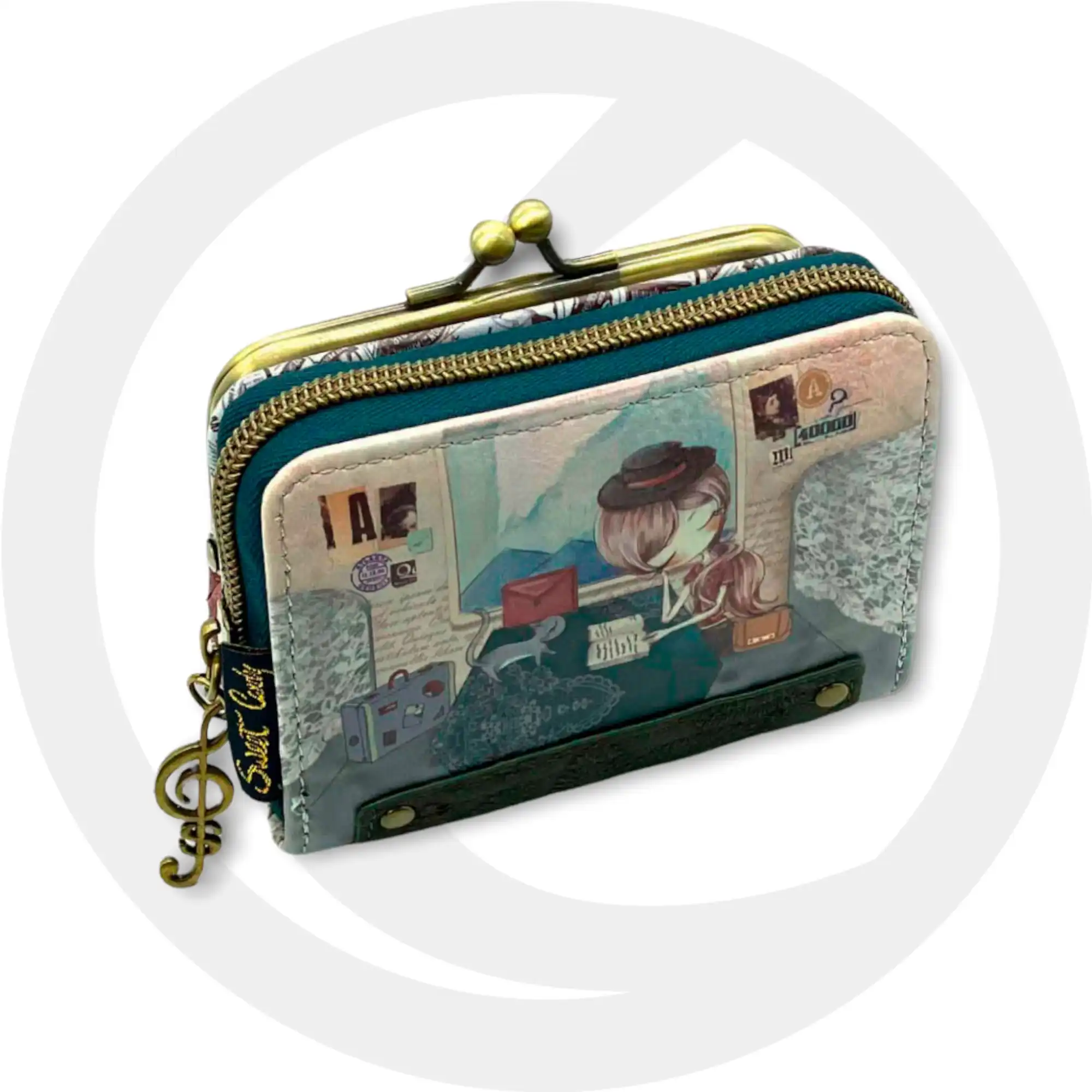 ΓυναικΓυναικείο πορτοφόλι Sweet Candy CGC073 Ballet