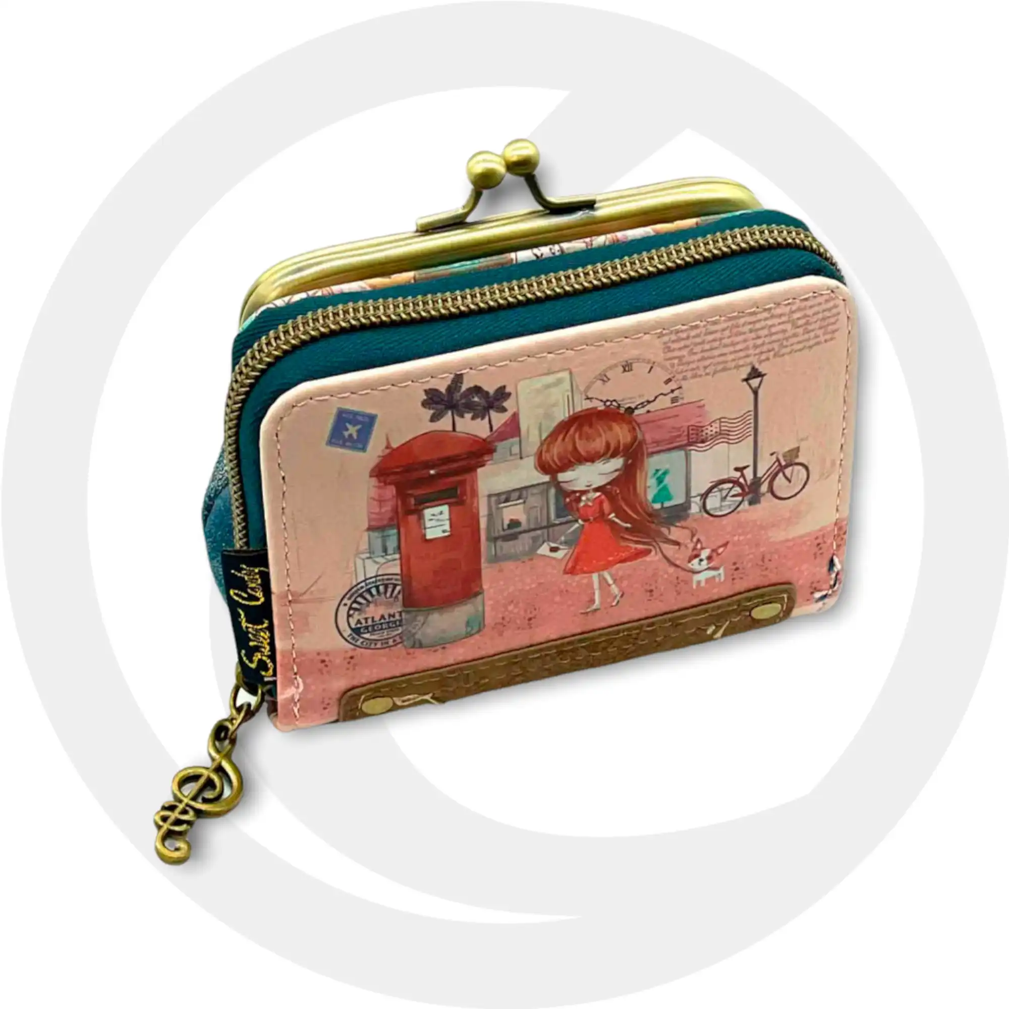 ΓυναικΓυναικείο πορτοφόλι Sweet Candy CGC073 Ballet