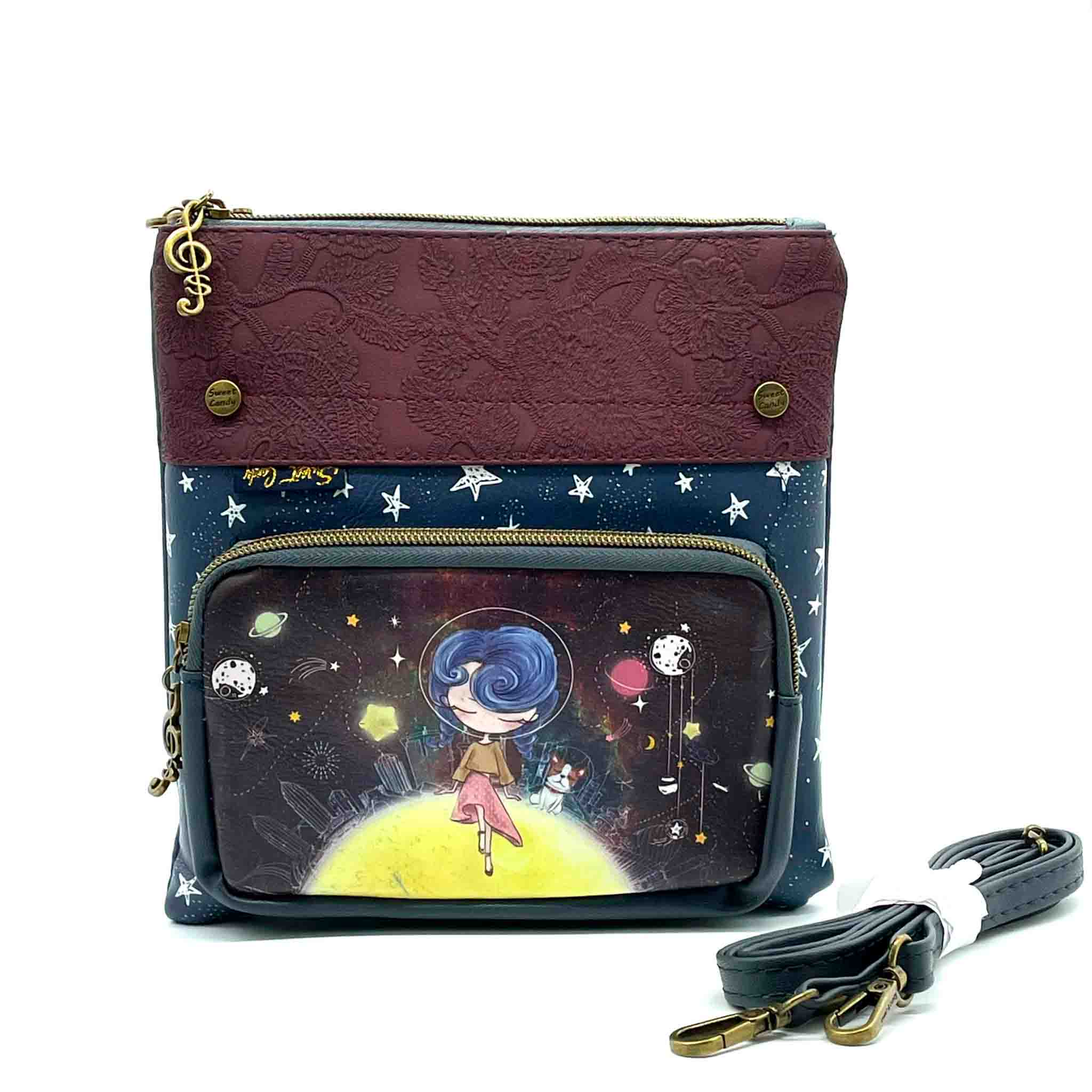 Γυναικεία Τσάντα Χιαστί Sweet Candy CGC074-5 Paris πουρου