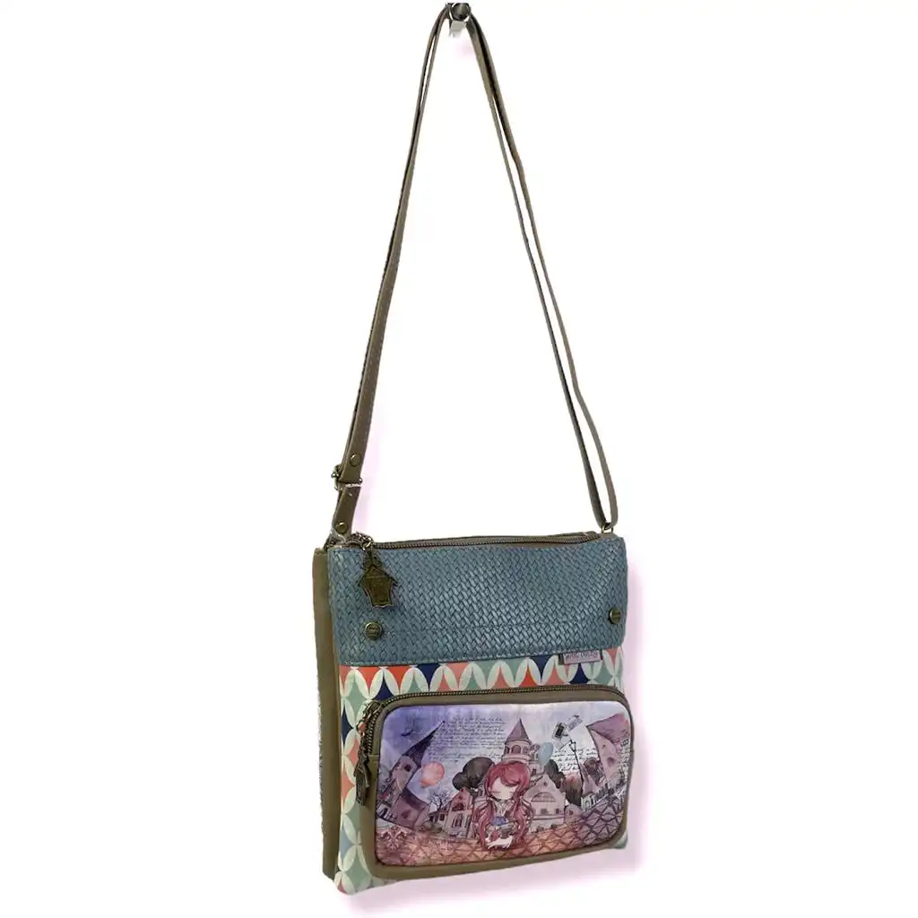 Γυναικεία Τσάντα Χιαστί Sweet Candy CGC074-4 Beige