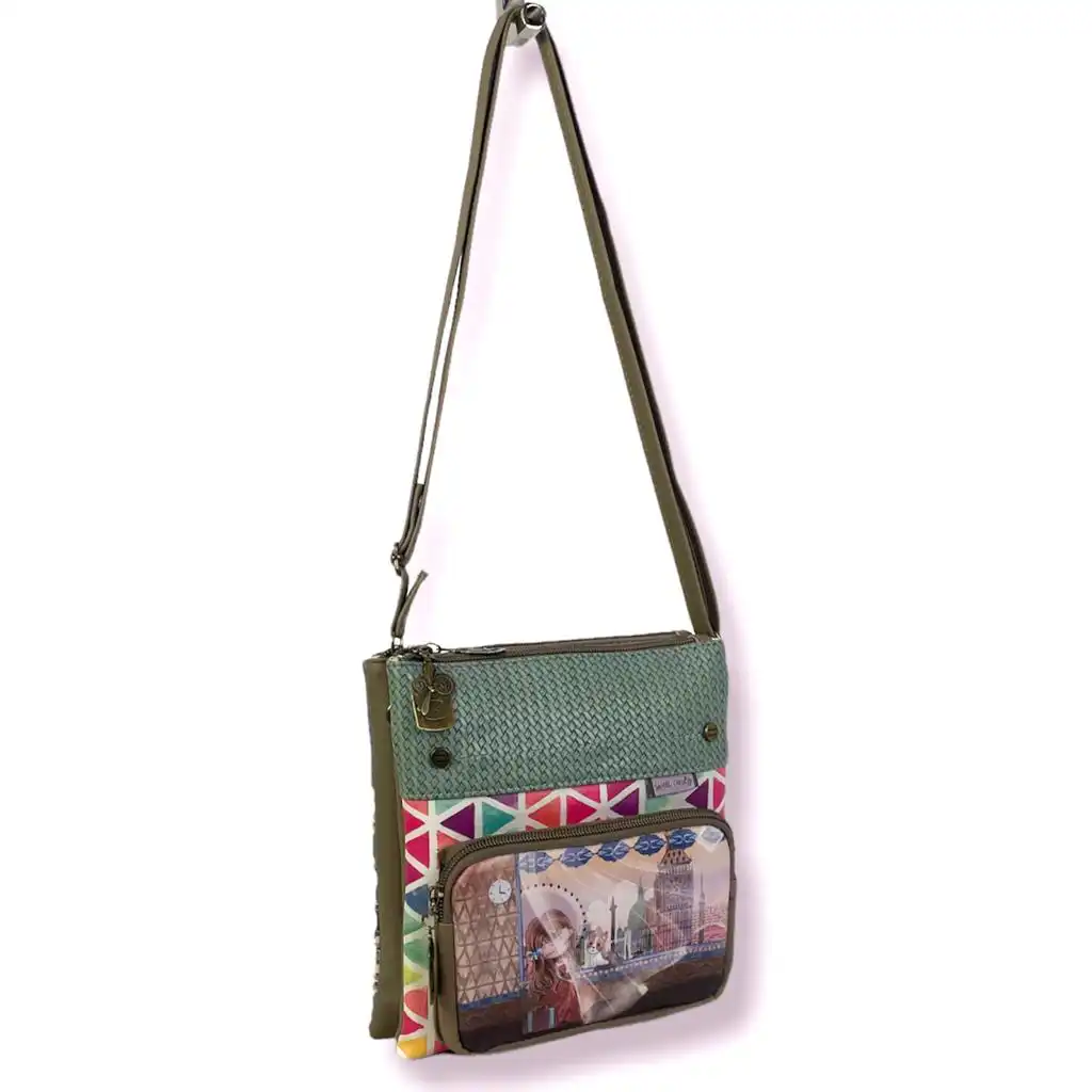 Γυναικεία Τσάντα Χιαστί Sweet Candy CGC074-4 Beige