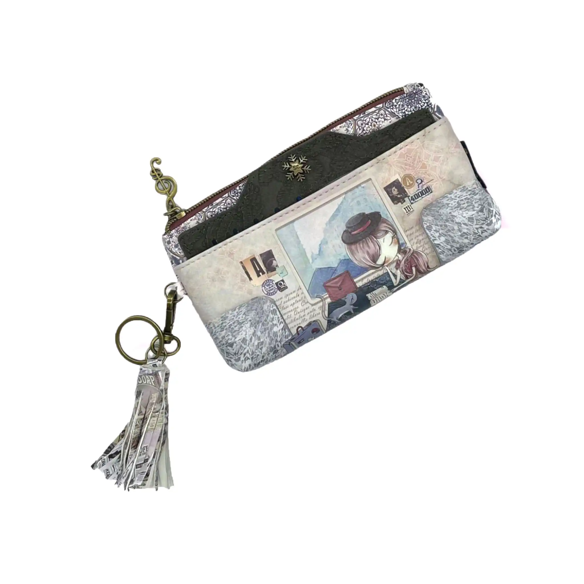 Γυναικείο πορτοφόλι Sweet Candy C-076-4-A Beige