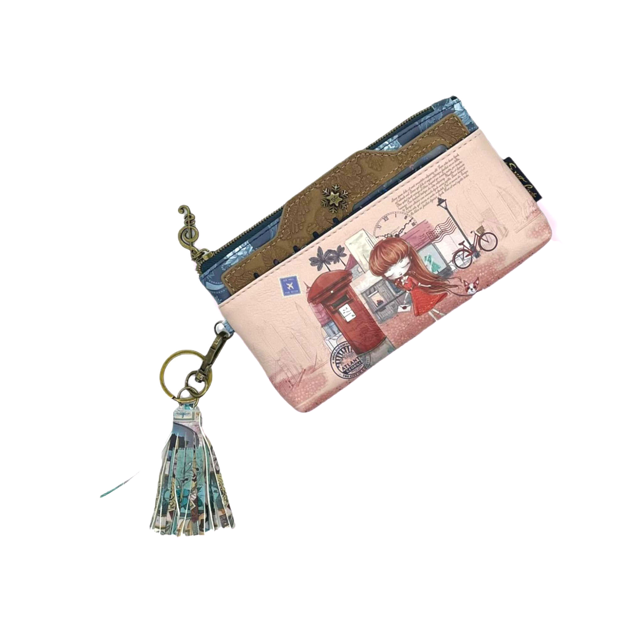 Γυναικείο πορτοφόλι Sweet Candy C-076-4-B ORANGE