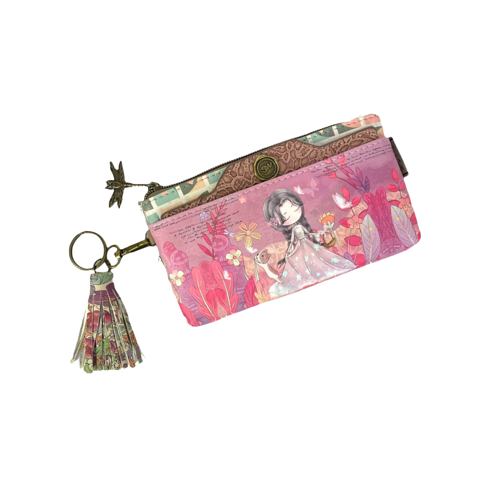 Γυναικείο πορτοφόλι Sweet Candy C-076-6-C Flores