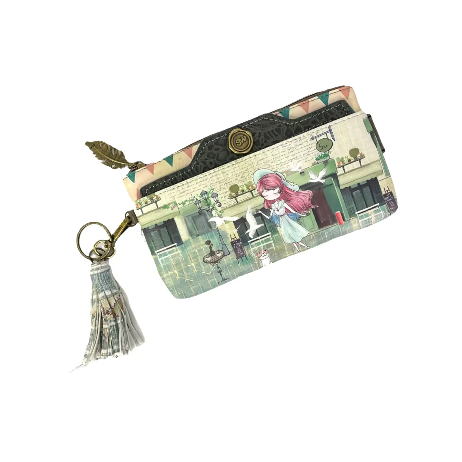 Γυναικείο πορτοφόλι Sweet Candy C-076-6-A Pájaros