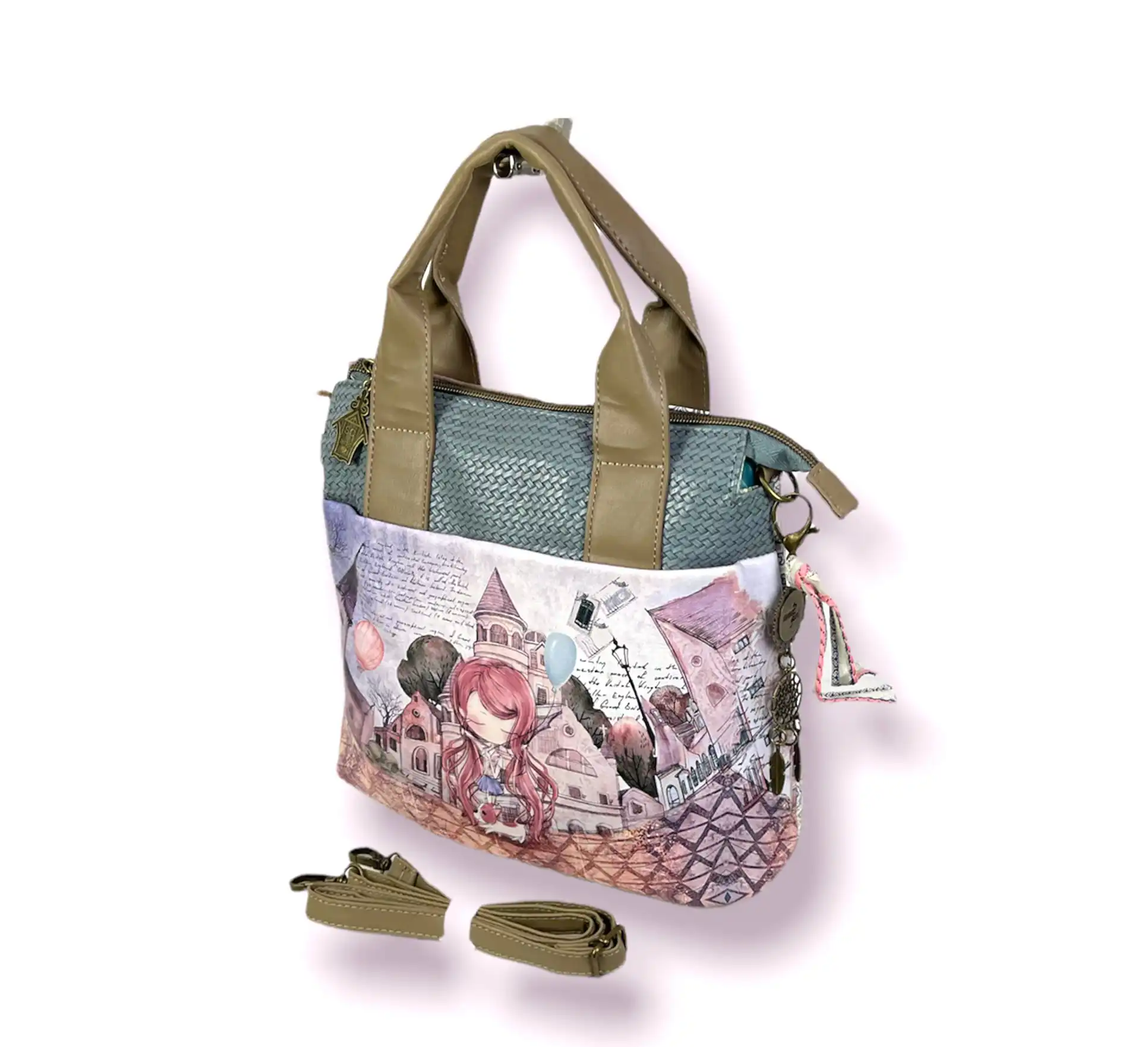 Γυναικεία Τσάντα Ωμου - Χειρός Sweet Candy CGC081 Espejo πορτοκαλί