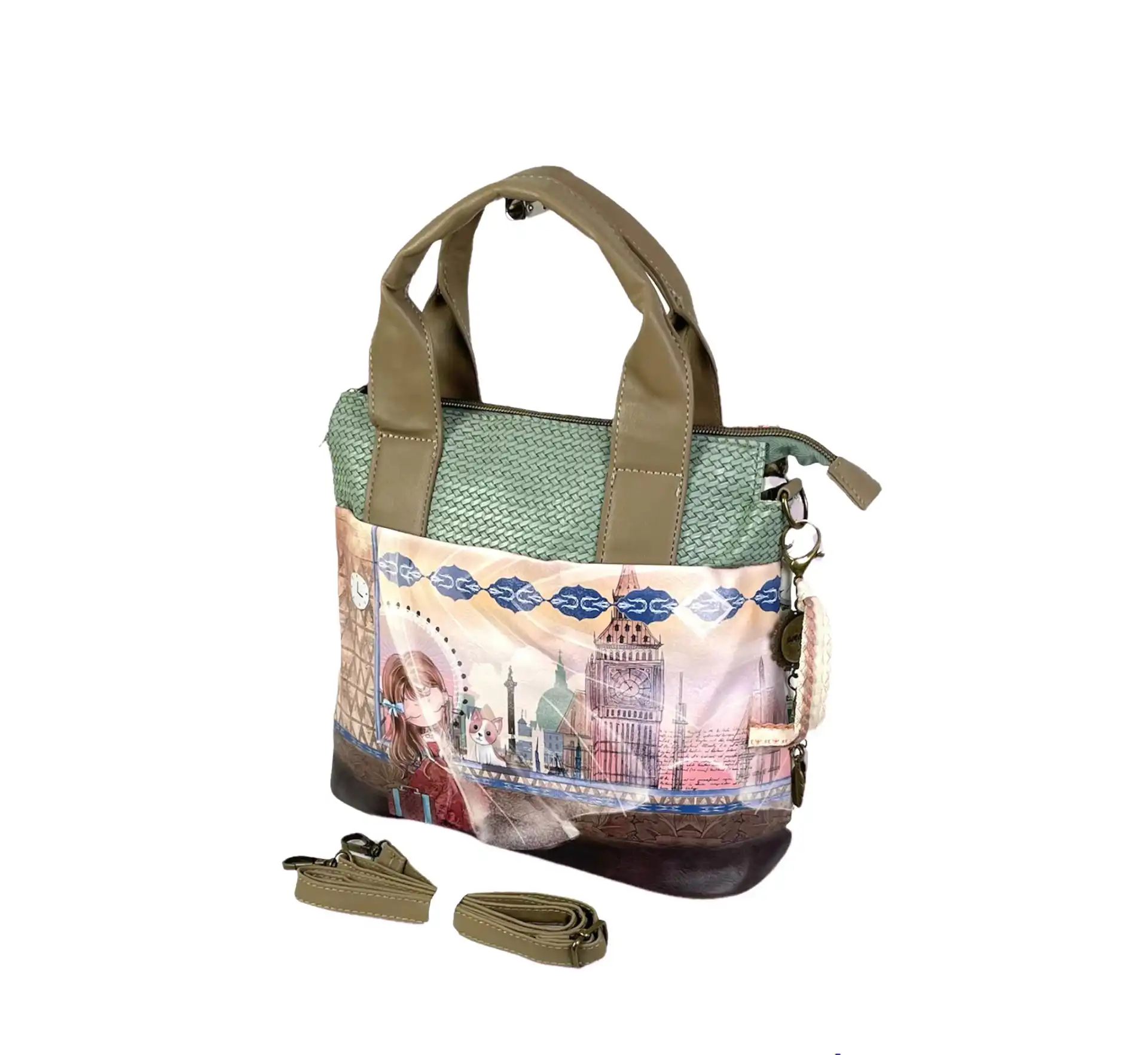 Γυναικεία Τσάντα Ωμου - Χειρός Sweet Candy CGC081-5 Paris πουρου