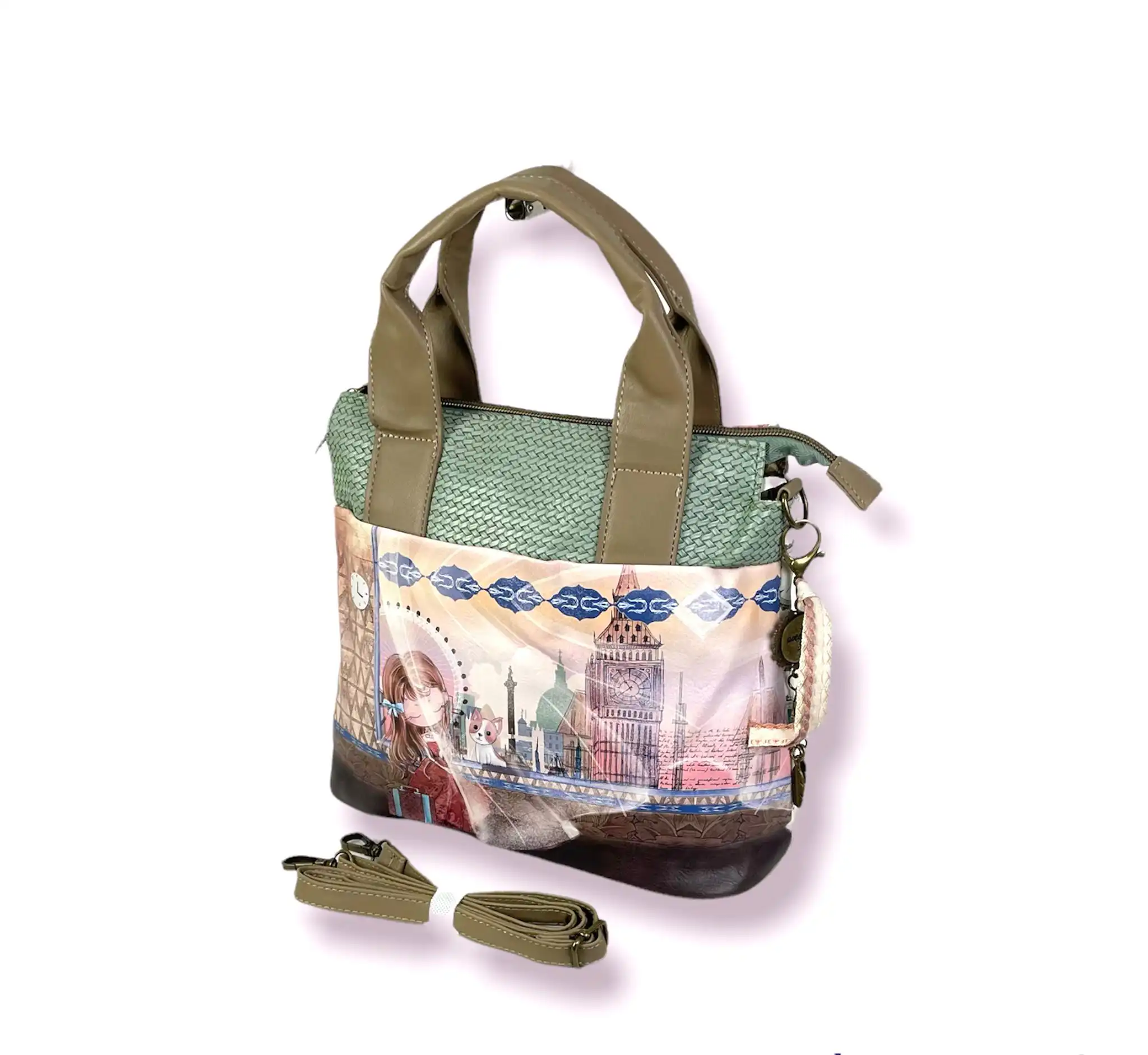 Γυναικεία Τσάντα Ωμου - Χειρός Sweet Candy CGC081 Espejo πορτοκαλί