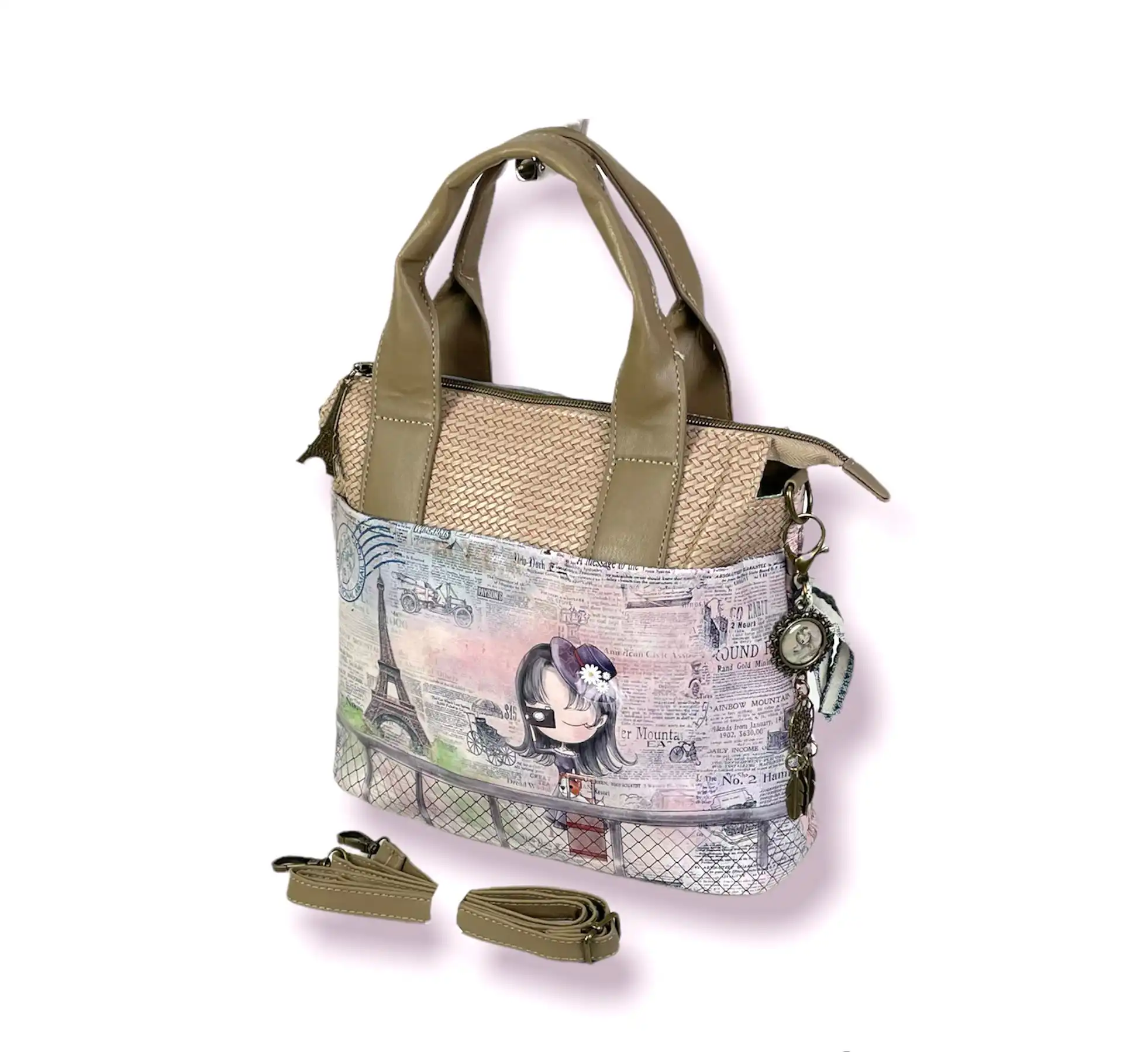 Γυναικεία Τσάντα Ωμου - Χειρός Sweet Candy CGC081 Espejo πορτοκαλί