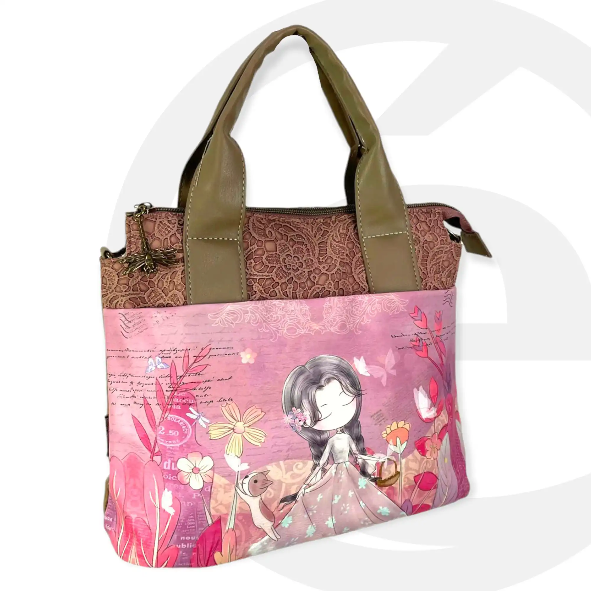 Γυναικεία Τσάντα Ωμου - Χειρός Sweet Candy CGC081 Espejo πορτοκαλί