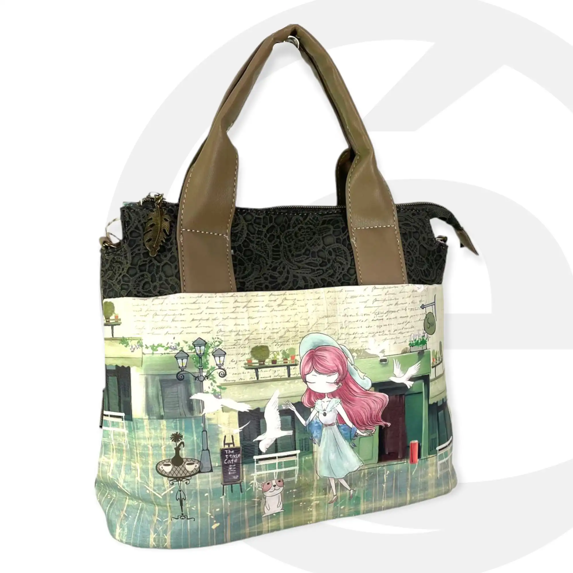 Γυναικεία Τσάντα Ωμου - Χειρός Sweet Candy CGC081 Espejo πορτοκαλί