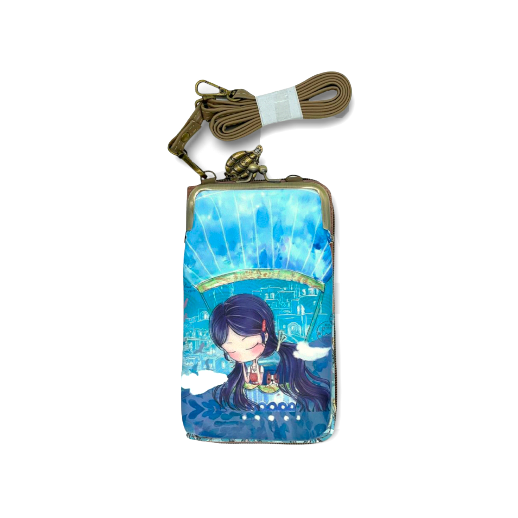 Γυναικείο Τσαντάκι Πορτοφόλι Θήκη κινητού  11,5*20*4 cm Sweet Candy CGC121-1 Atlantis