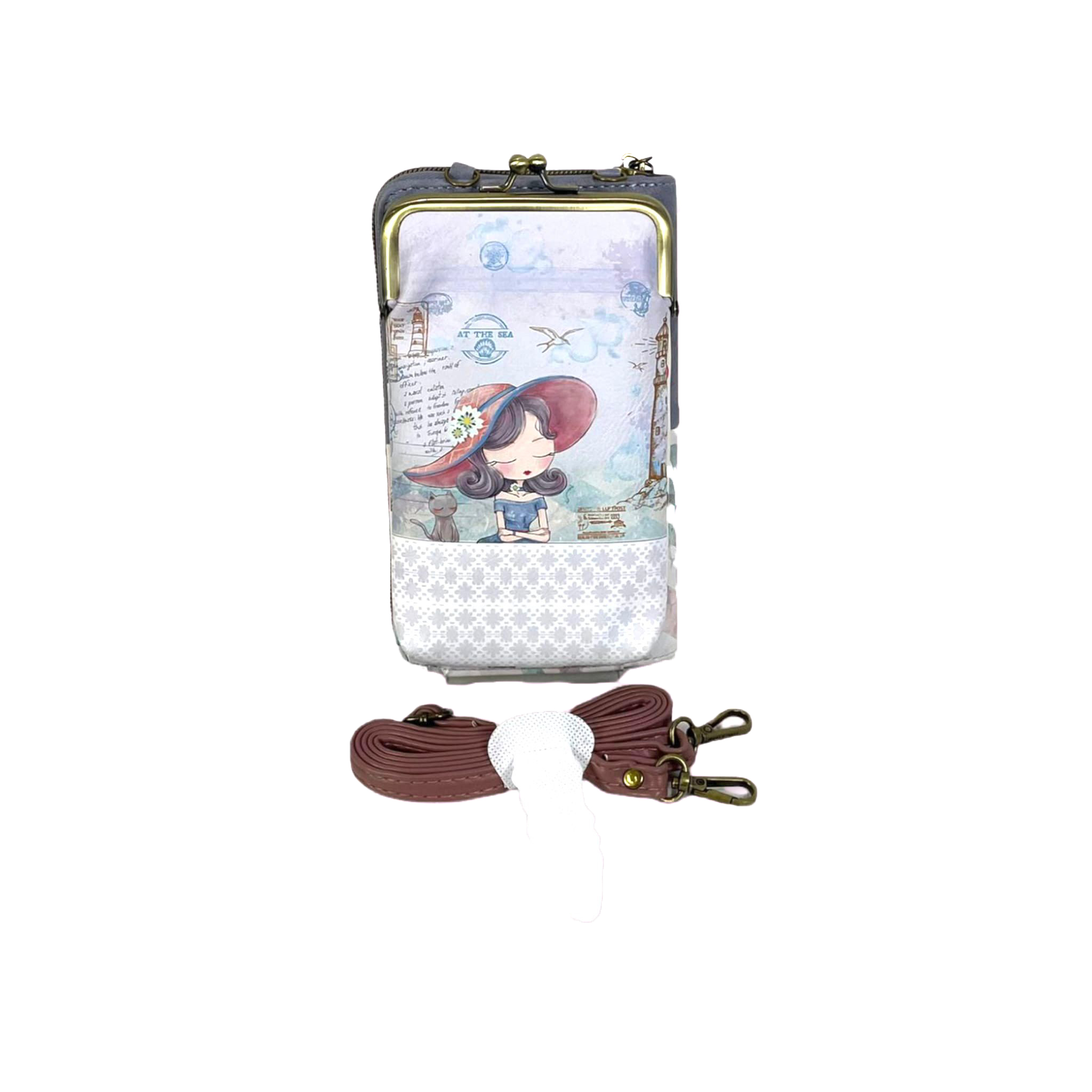 Γυναικείο Τσαντάκι Πορτοφόλι Θήκη κινητού  Sweet Candy CGC121-2 Sombrero