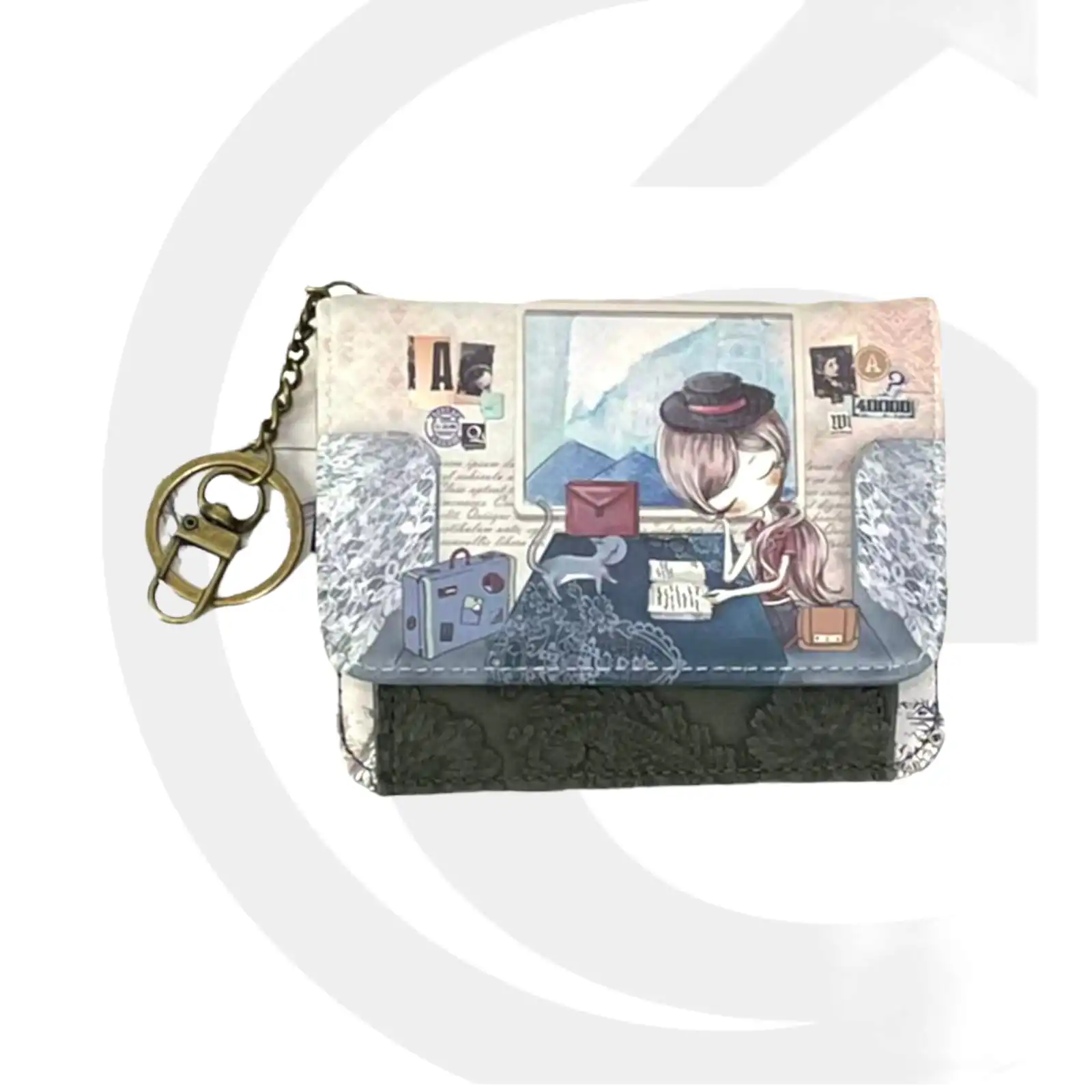 Γυναικείο πορτοφόλι Sweet Candy CGC135 Beige