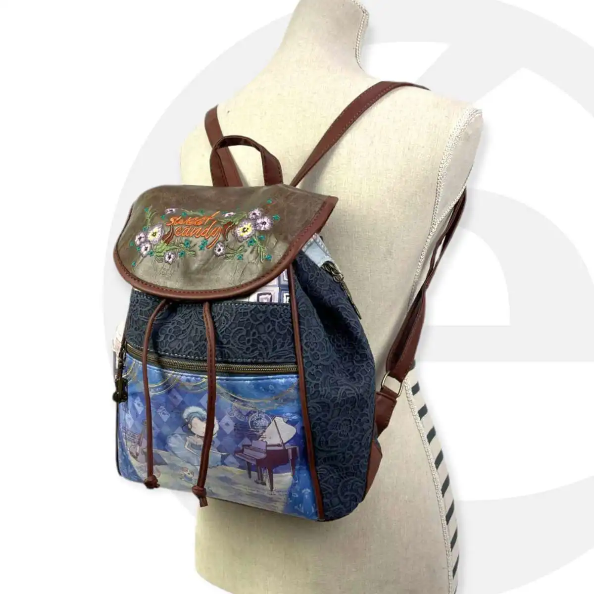 Γυναικεία Τσάντα Πλάτης Sweet Candy CGC168 Ballet