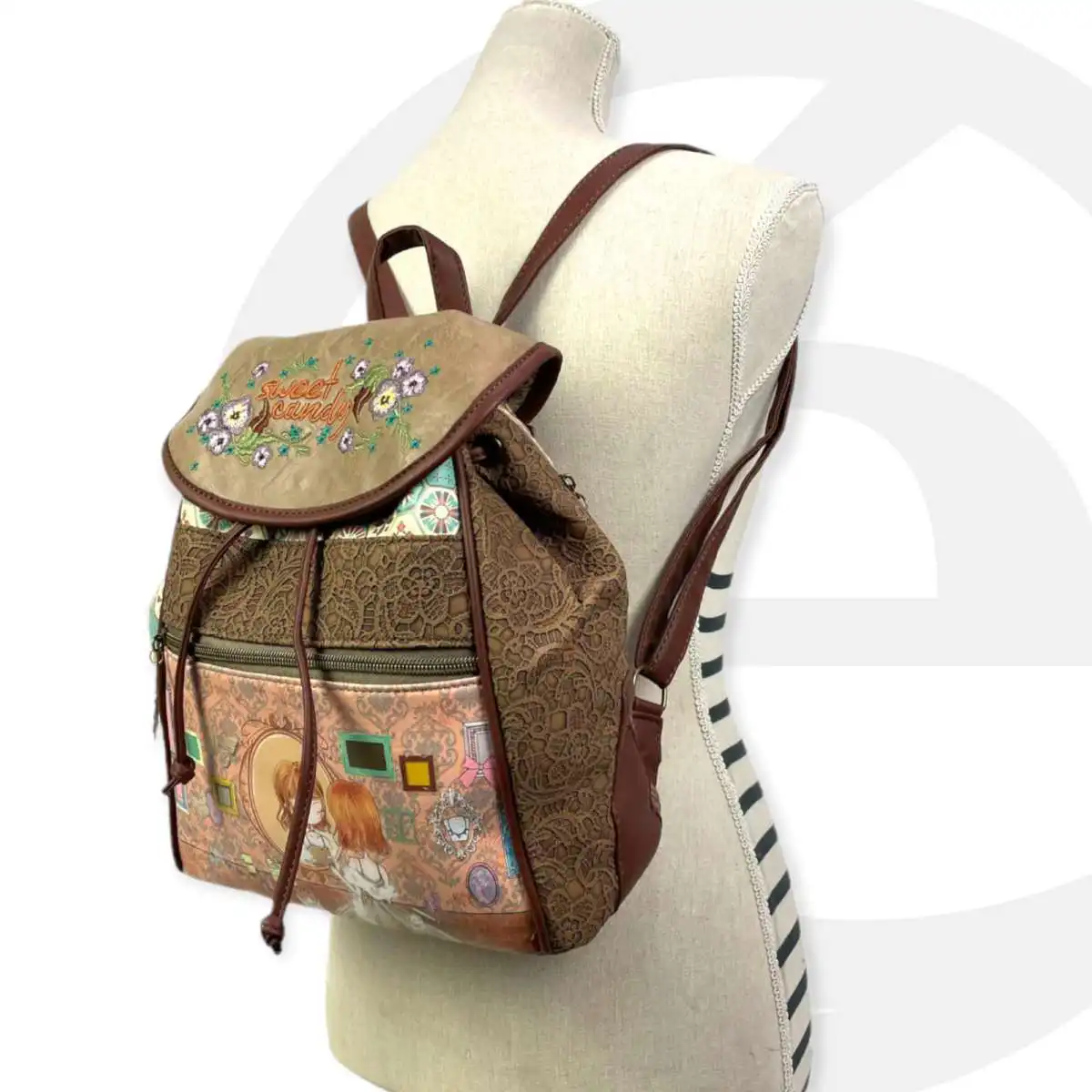 Γυναικεία Τσάντα Πλάτης Sweet Candy CGC168 Ballet