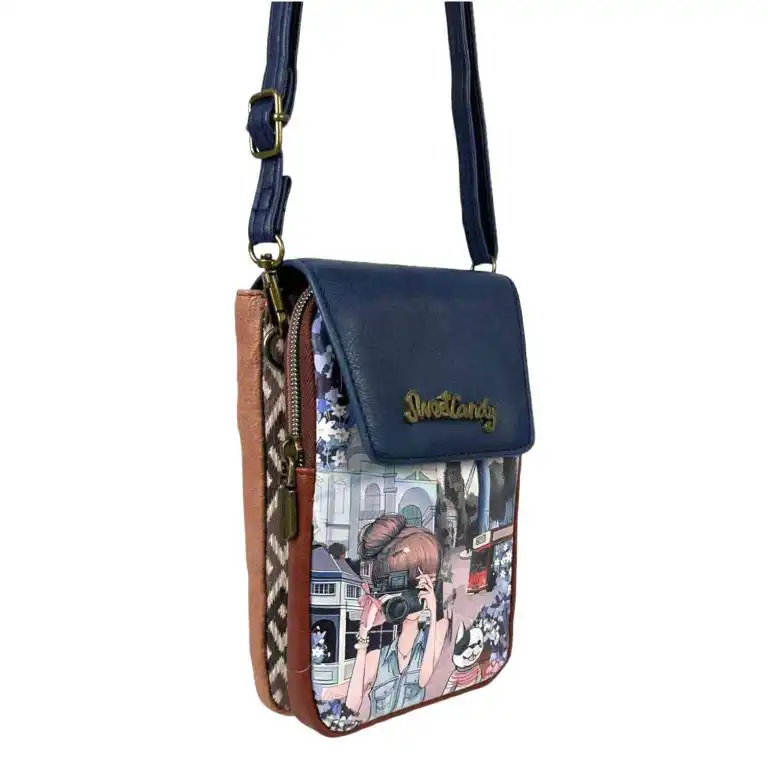 Γυναικείο Τσαντάκι Πορτοφόλι Θήκη κινητού Sweet Candy CGC258 Piano