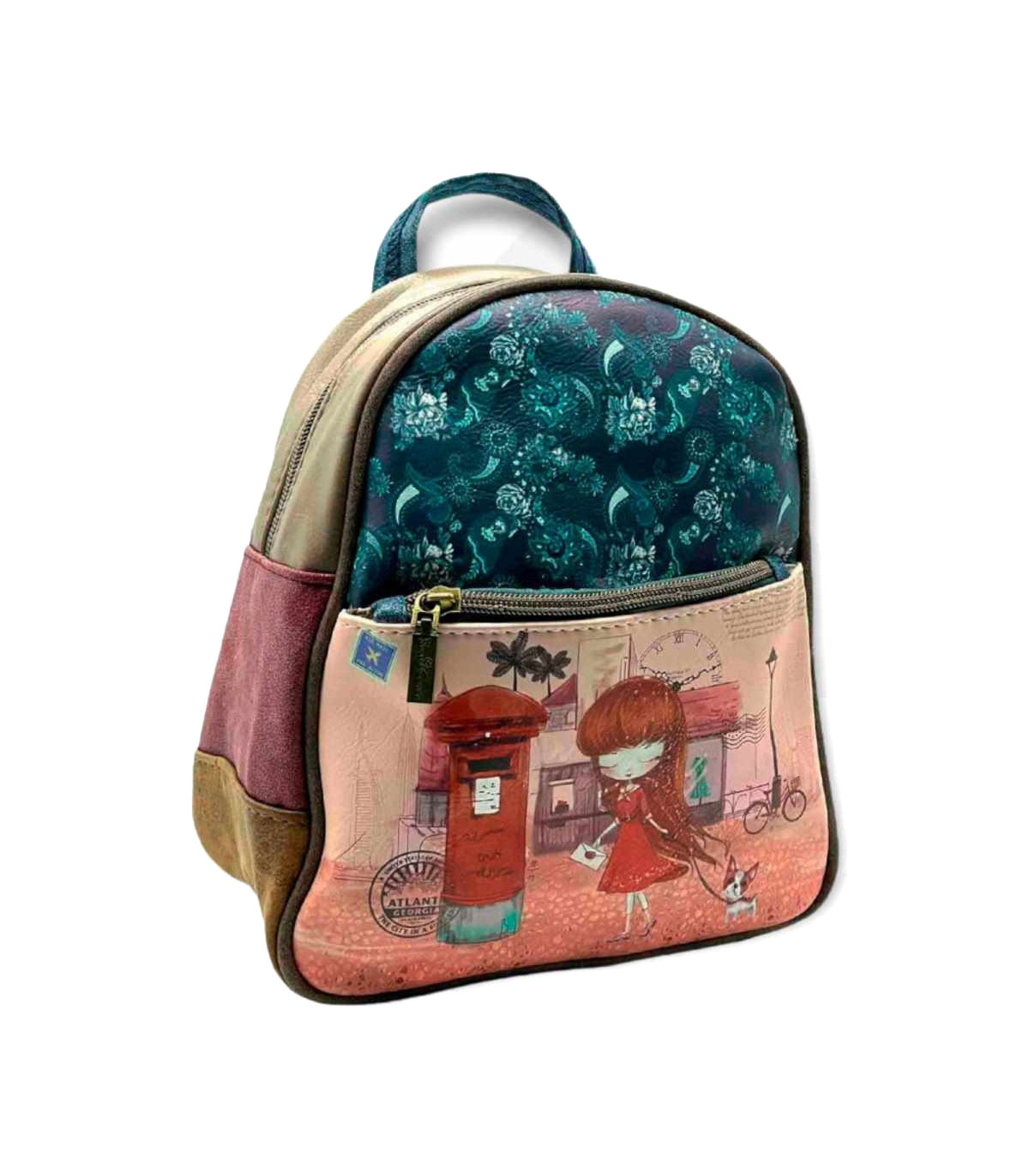 Γυναικεία Τσάντα Πλάτης Μικρού μεγέθους Sweet Candy CGCB840-4 orange