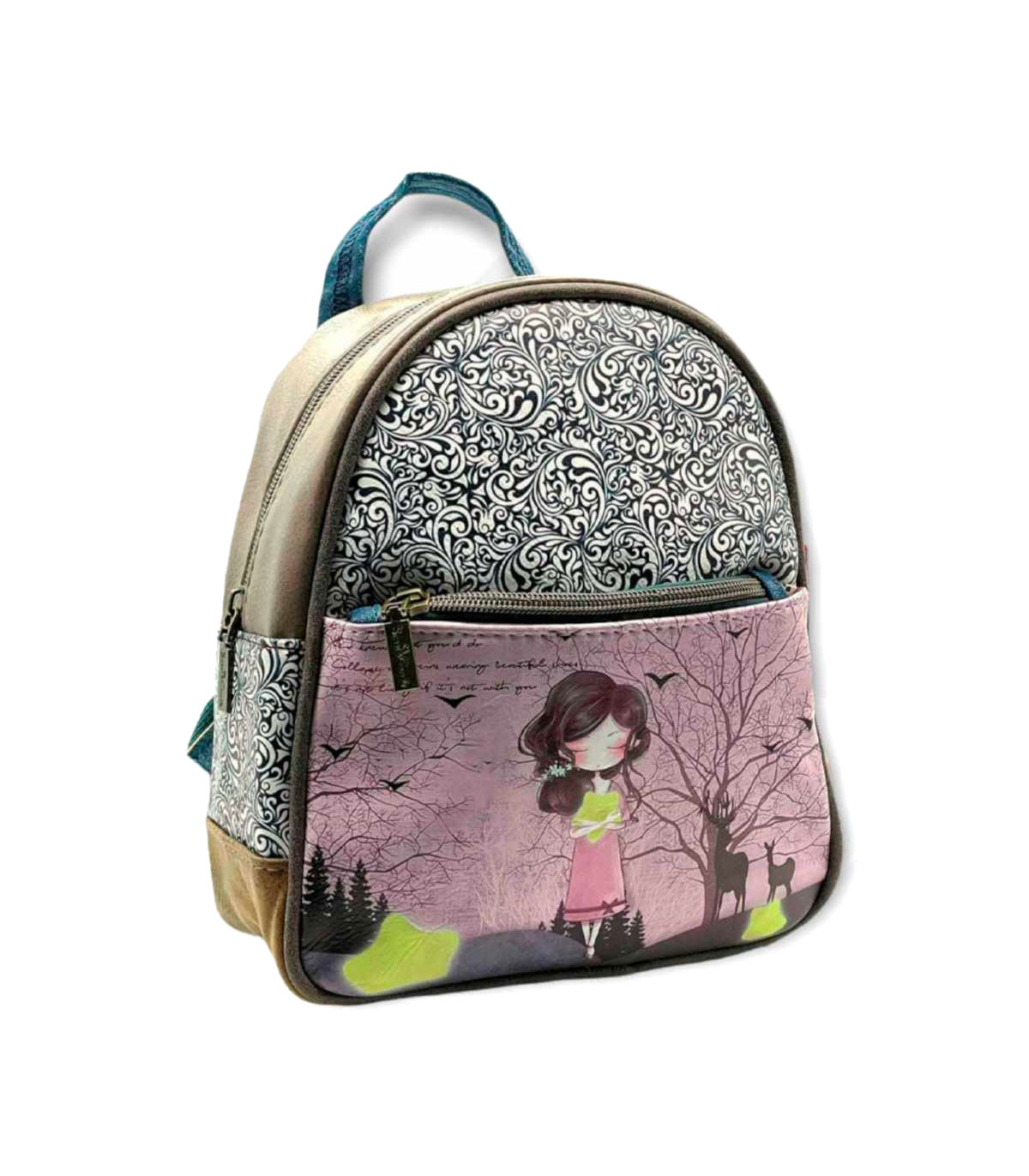 Γυναικεία Τσάντα Πλάτης Μικρού μεγέθους Sweet Candy CGCB840-4 pink