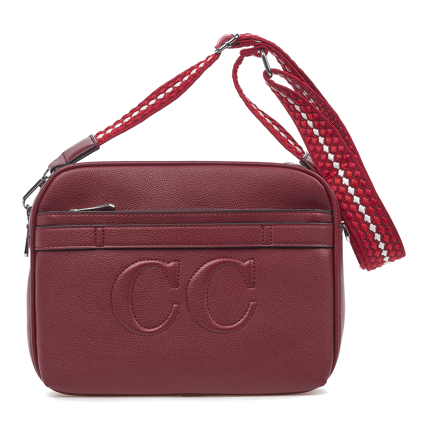 Γυναικεία Τσάντα Χιαστί Ώμου Charro CH2450-29 Μπορντό Γυναικεία Τσάντα Χιαστί Ώμου Charro CH2450-29 Μπορντό