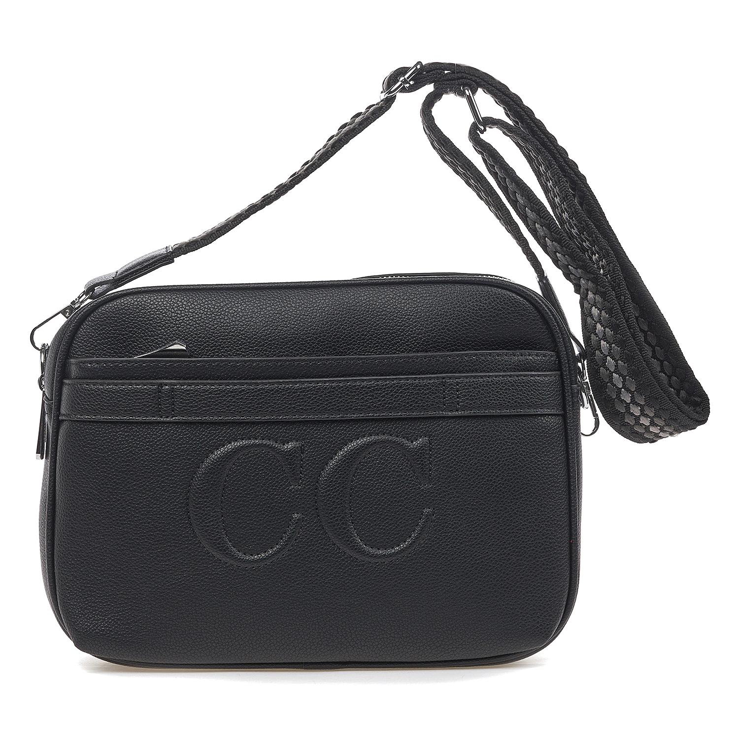 Γυναικεία Τσάντα Χιαστί Ώμου Charro CH2450-29 Μαύρο