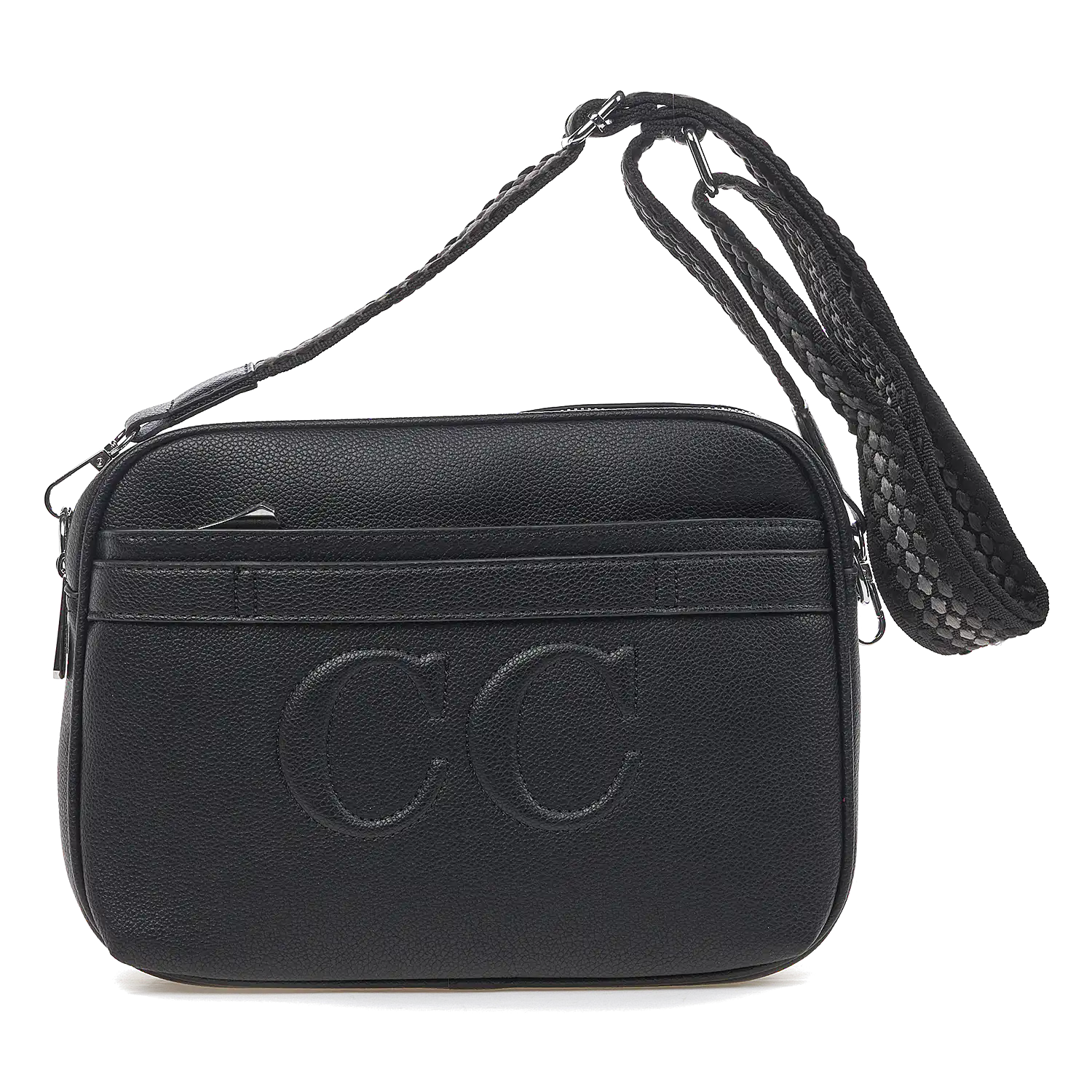 Γυναικεία Τσάντα Χιαστί Ώμου Charro CH2450-29 Μαύρο