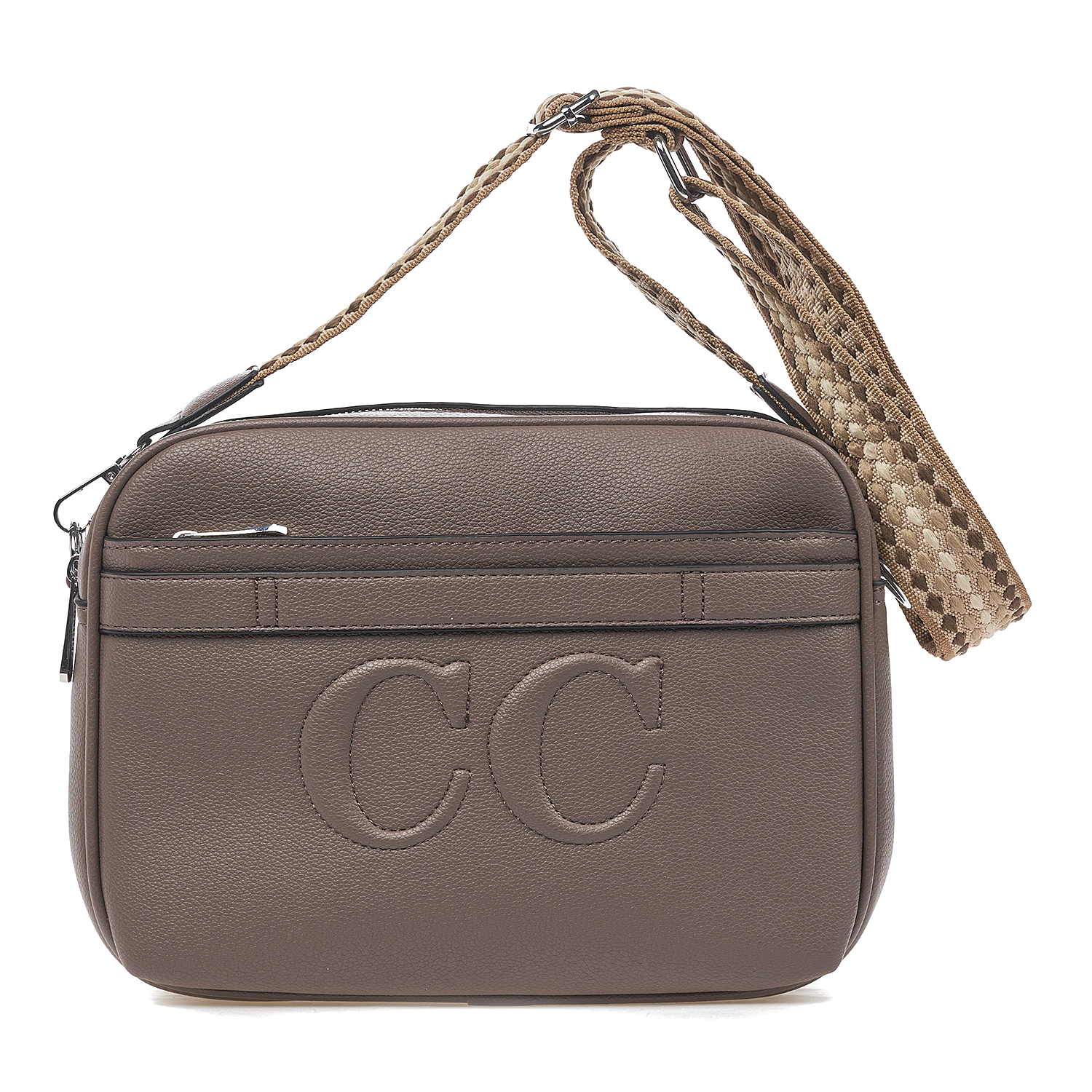 Γυναικεία Τσάντα Χιαστί Ώμου Charro CH2450-29 Χακί Γυναικεία Τσάντα Χιαστί Ώμου Charro CH2450-29 Χακί