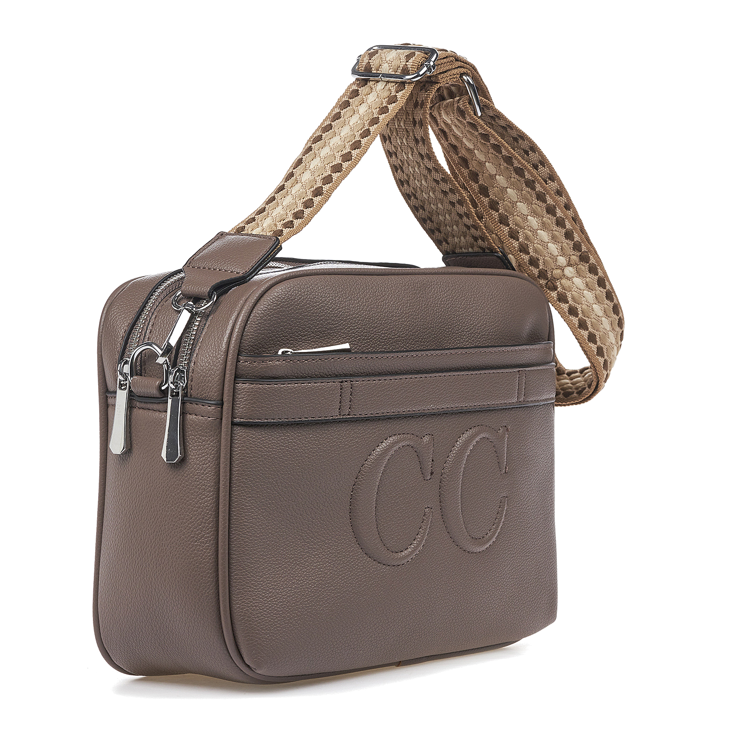 Γυναικεία Τσάντα Χιαστί Ώμου Charro CH2450-29 Χακί