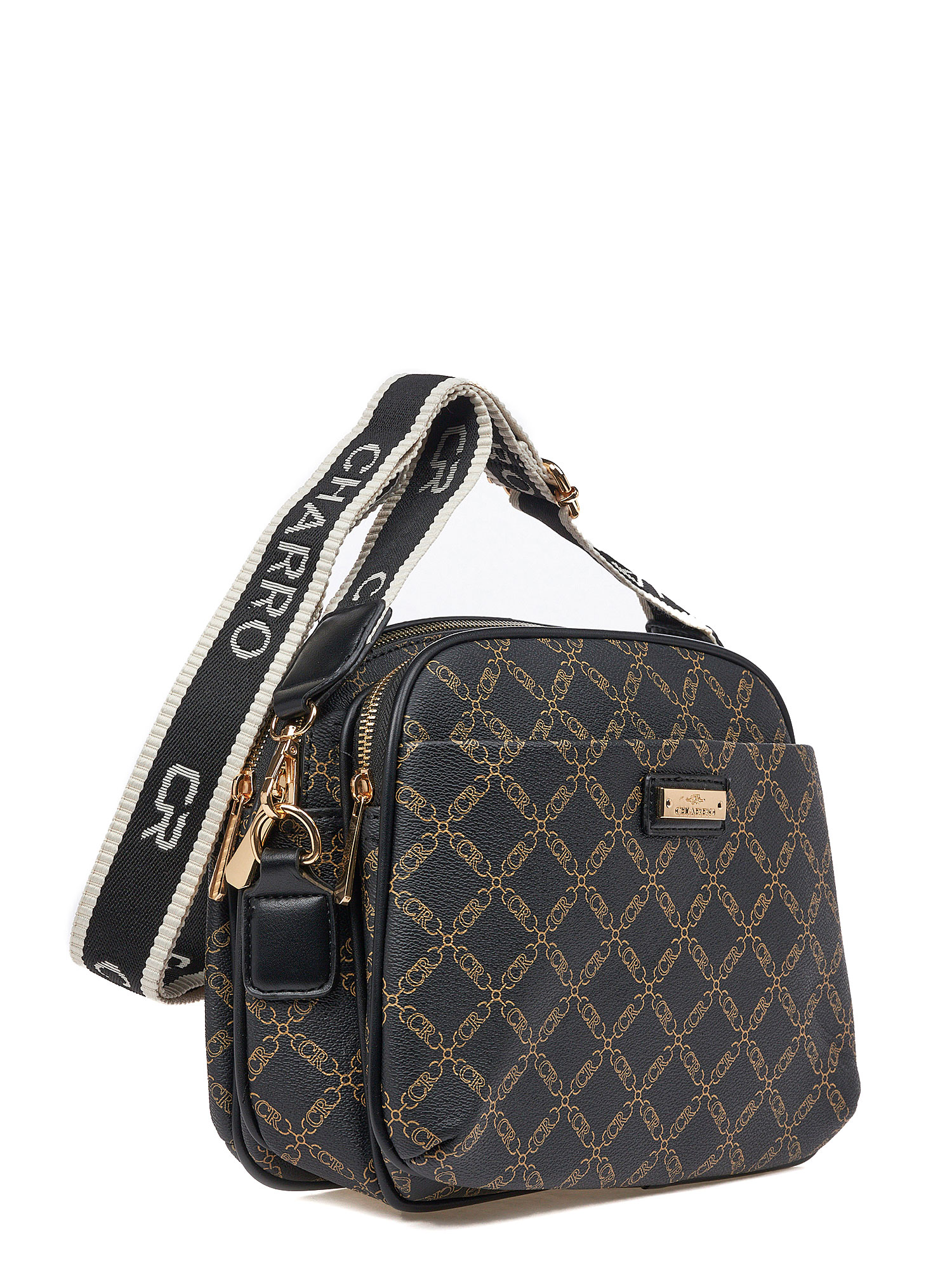 Γυναικεία Τσάντα Χιαστί Ώμου Charro  CH3078-124 Μαύρο