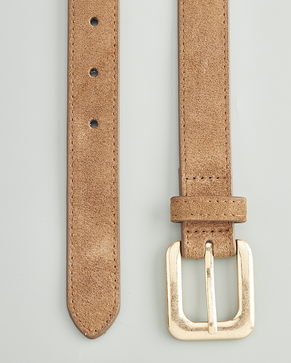 Δερμάτινη Γυναικεία Ζώνη με Τετράγωνη Μεταλλική Αγκράφα CT3981 Camel Δερμάτινη Γυναικεία Ζώνη με Τετράγωνη Μεταλλική Αγκράφα CT3981 Camel