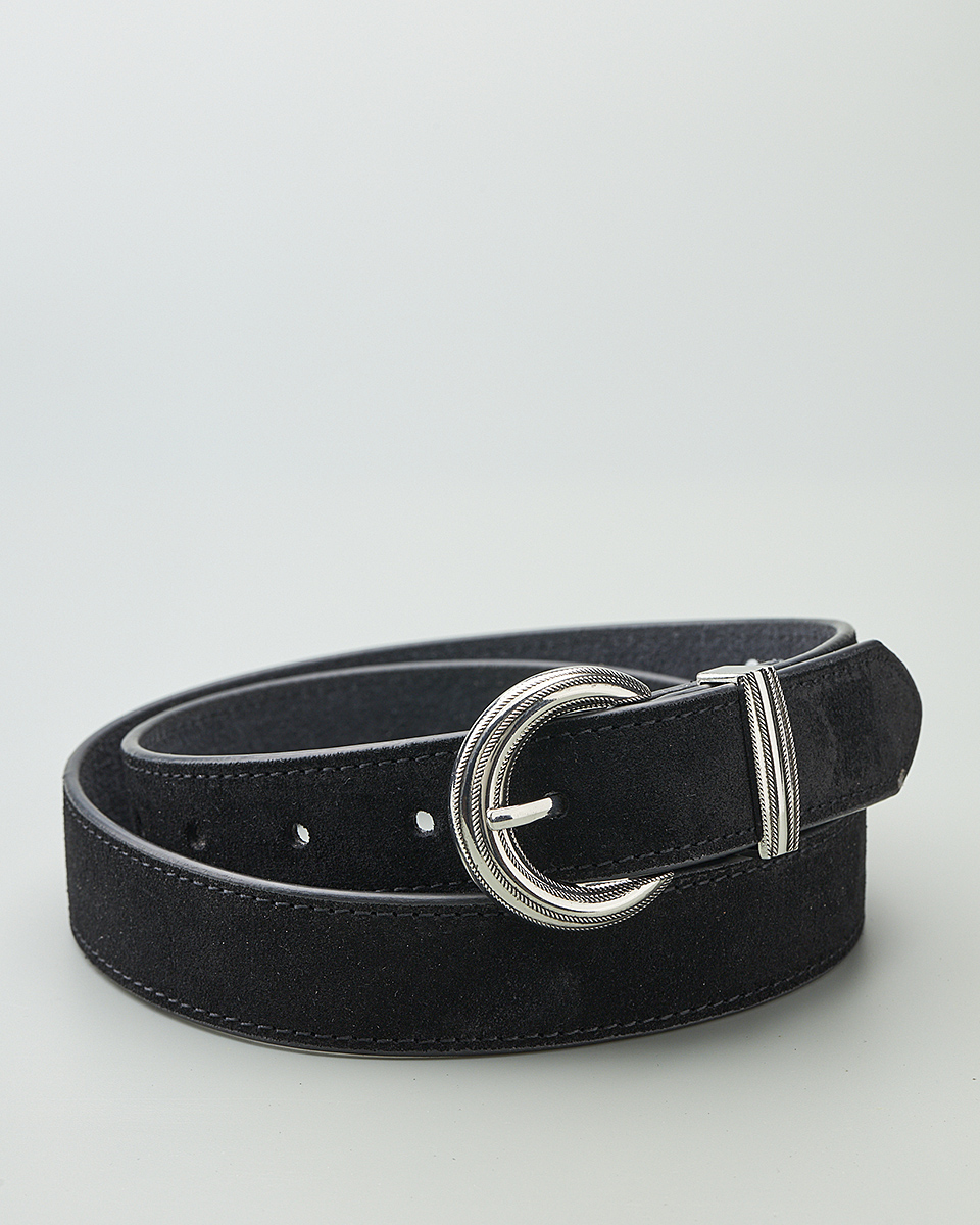 Δερμάτινη Γυναικεία Ζώνη με Ανάγλυφη Στρογγυλή Αγκράφα CT3986 black Δερμάτινη Γυναικεία Ζώνη με Ανάγλυφη Στρογγυλή Αγκράφα CT3986 black