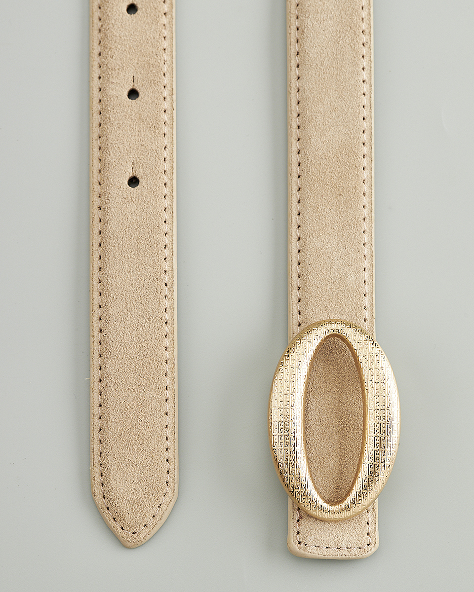 Δερμάτινη Γυναικεία Ζώνη με Ανάγλυφη Οβάλ Αγκράφα CT3996 Beige Δερμάτινη Γυναικεία Ζώνη με Ανάγλυφη Οβάλ Αγκράφα CT3996 Beige