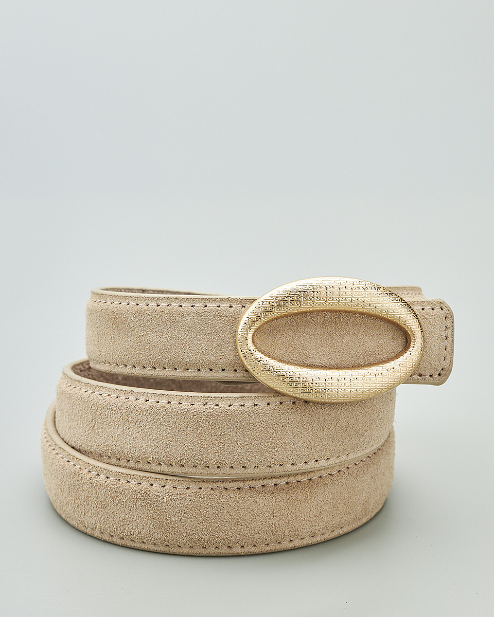 Δερμάτινη Γυναικεία Ζώνη με Ανάγλυφη Οβάλ Αγκράφα CT3996 Beige Δερμάτινη Γυναικεία Ζώνη με Ανάγλυφη Οβάλ Αγκράφα CT3996 Beige