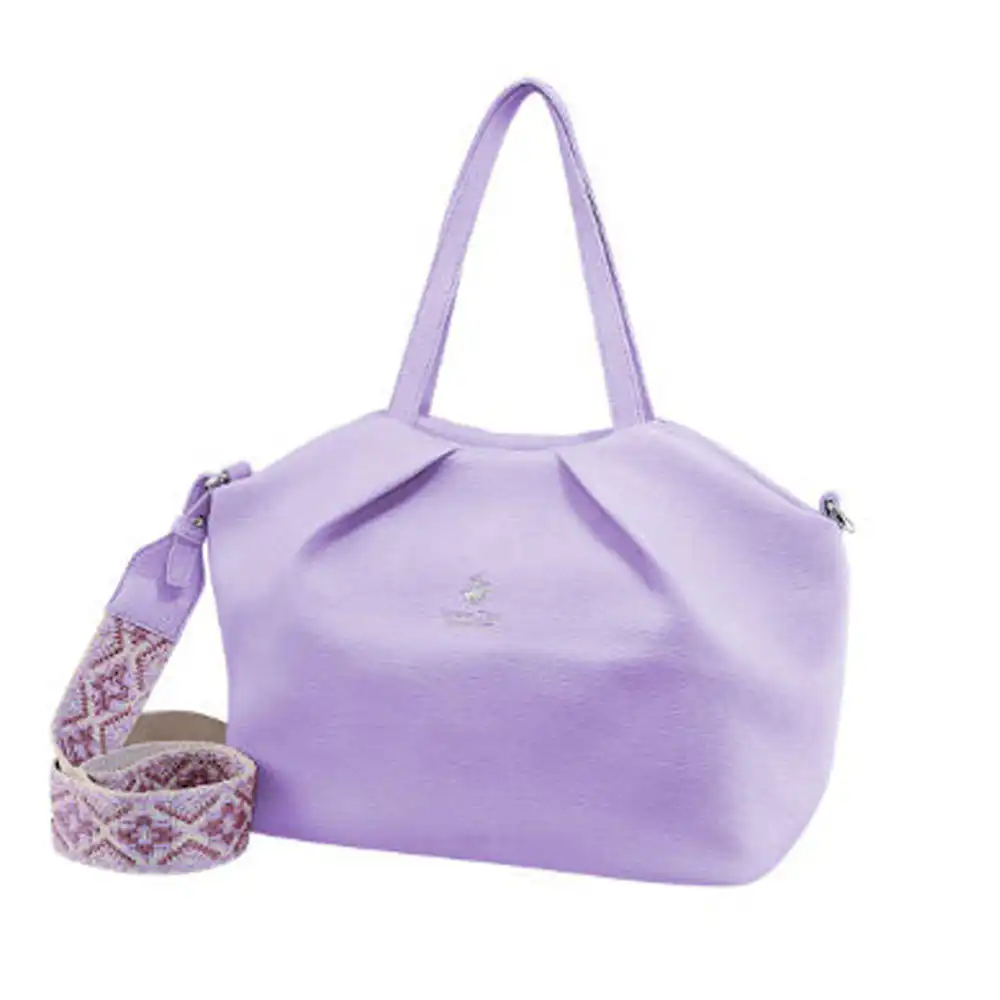 Beverly Hills Polo Club Γυναικεία Τσάντα Ωμου BH-3240 Λιλά