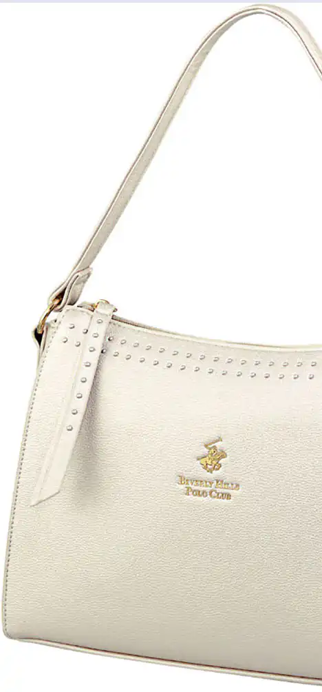 Beverly Hills Polo Club Γυναικεία Τσάντα Ωμου BH-3302 Χρυσο
