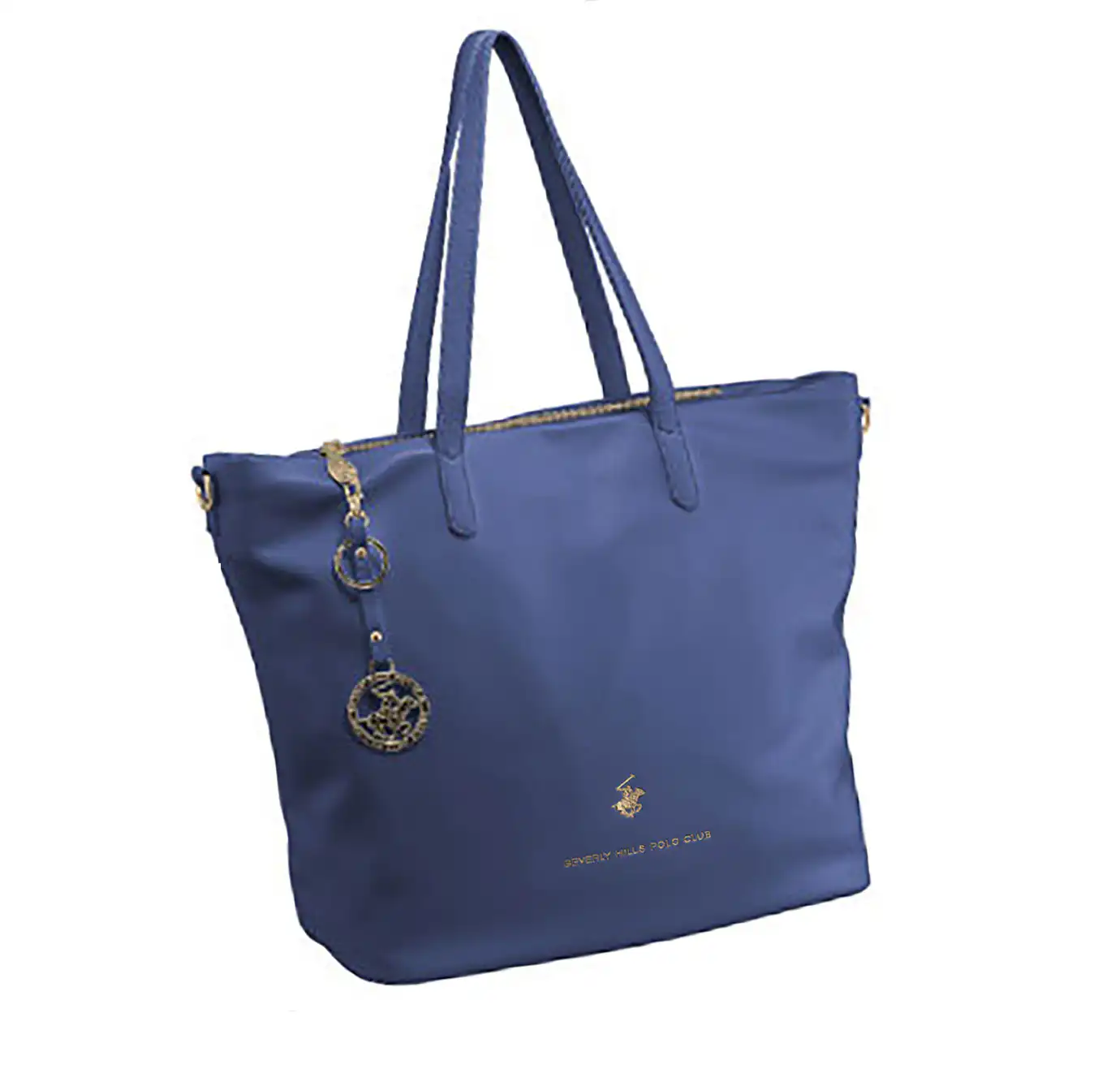 Beverly Hills Polo Club Γυναικεία Διθέσια Τσάντα Ωμου BH-3310 Μπλέ