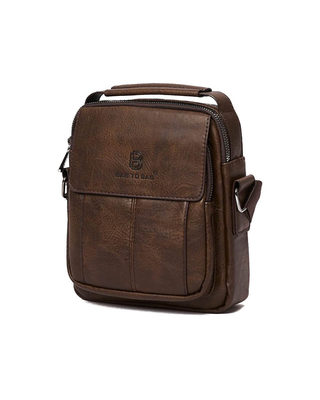 Τσαντάκι χιαστί -MD-3083-1 – Καφέ