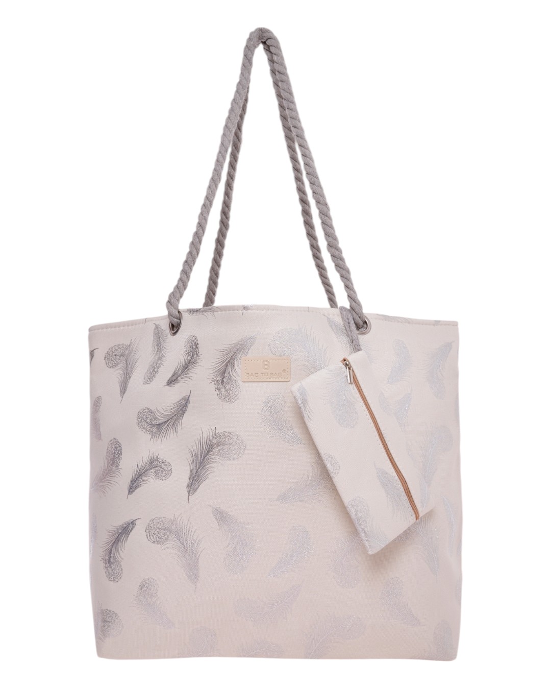 Τσάντα θαλάσσης 9602 – Ασημί