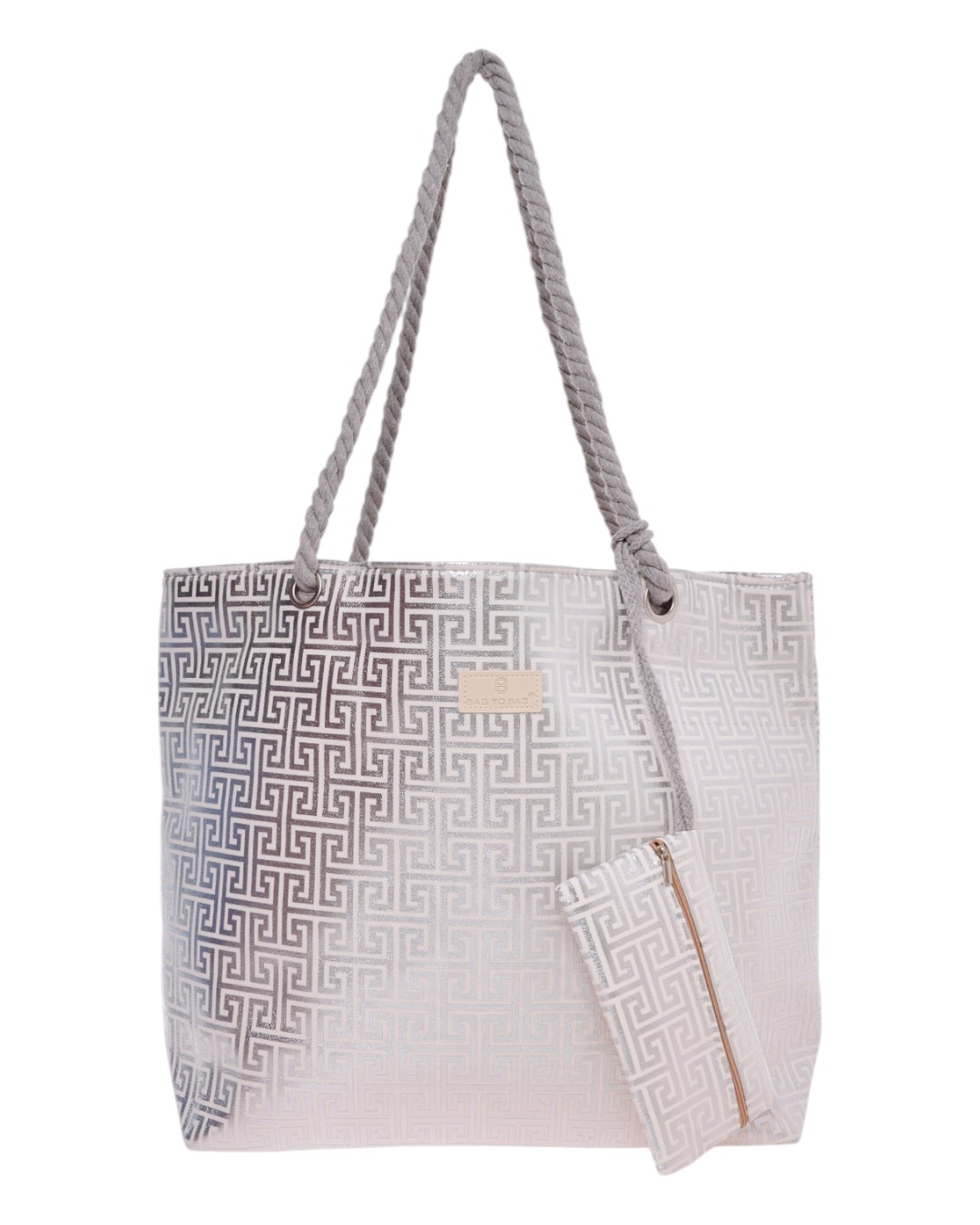 Τσαντα θαλασσης 9601 – Ασημί