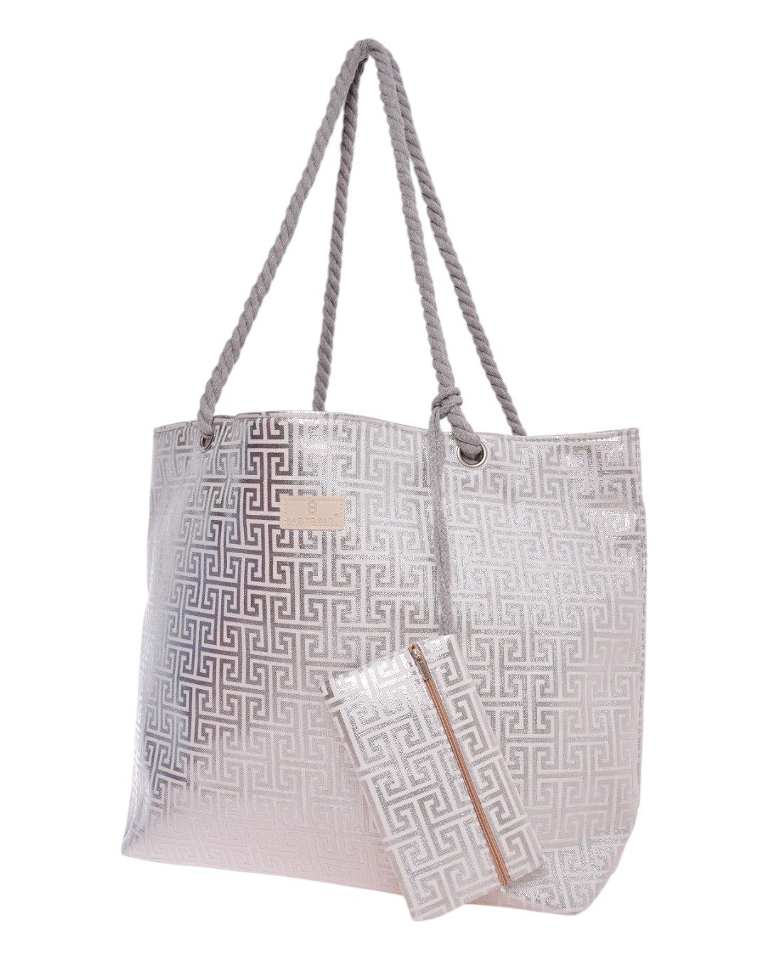 Τσαντα θαλασσης 9601 – Ασημί