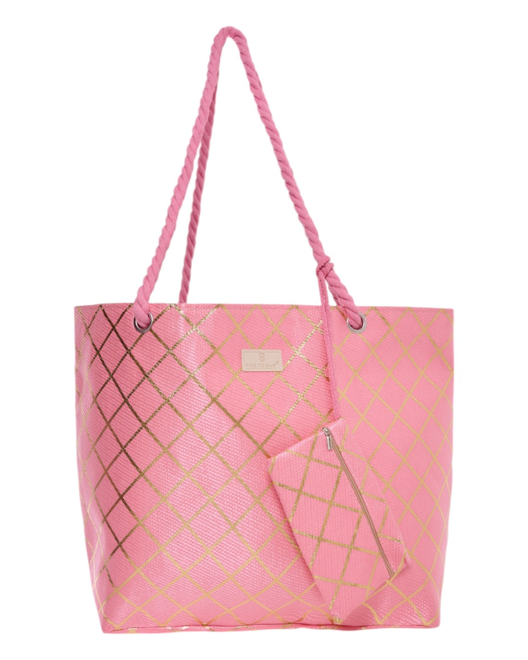 Τσάντα θαλάσσης 9610 – Ροζ