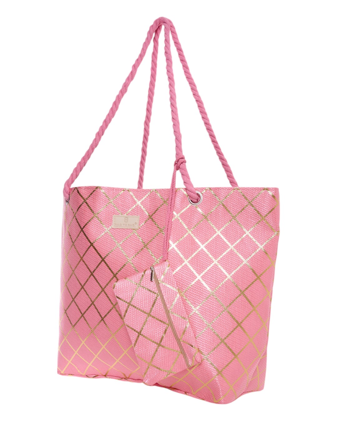 Τσάντα θαλάσσης 9610 – Ροζ