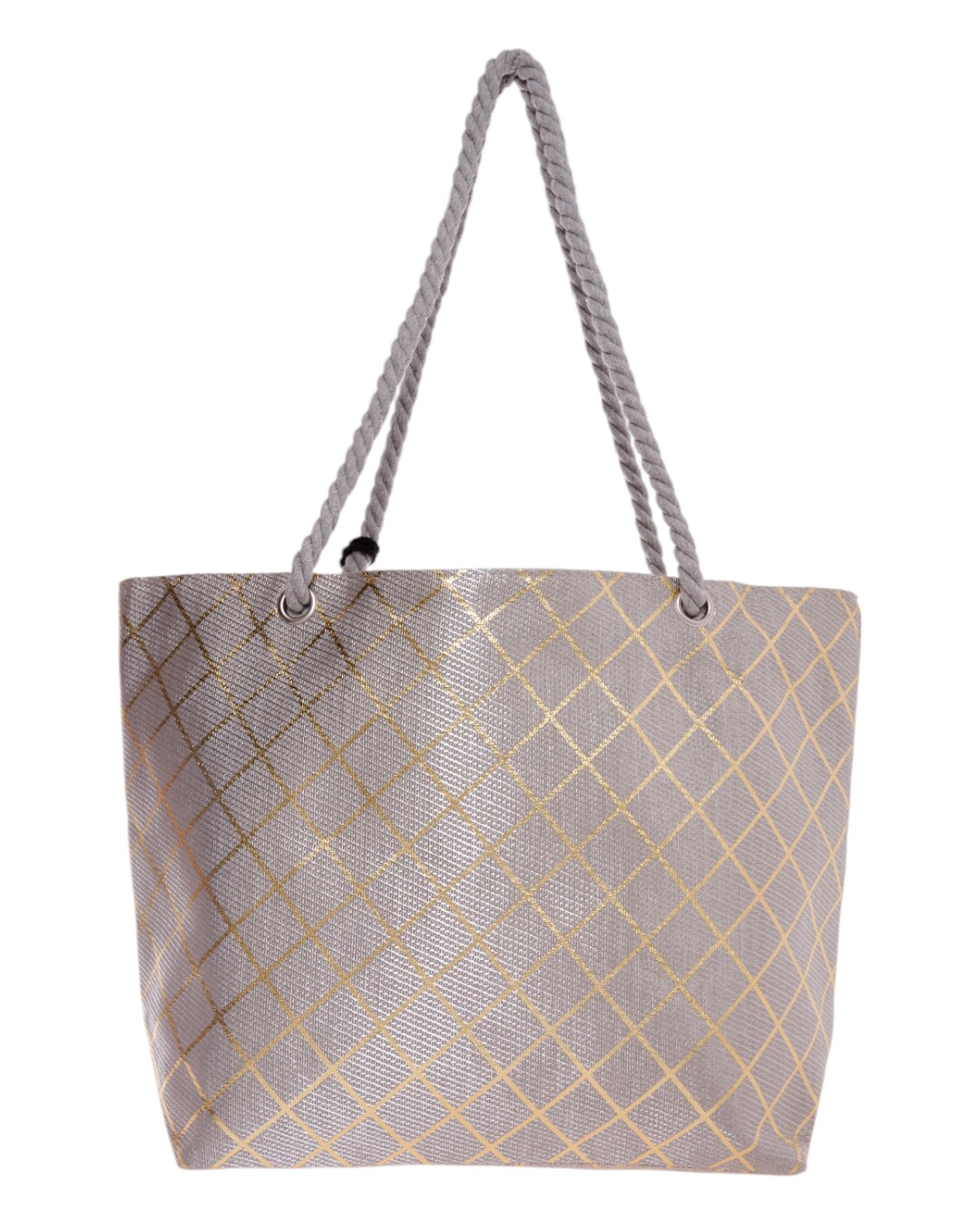 Τσάντα θαλάσσης 9610 - Ασημί